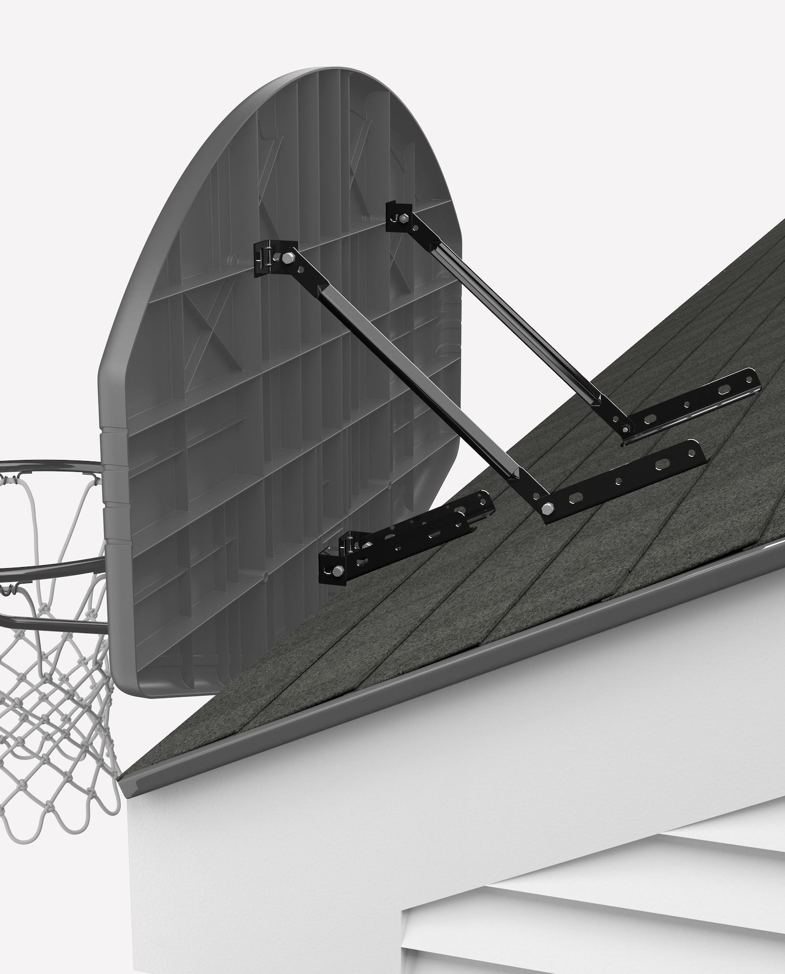 Spalding Universal Outdoor-Basketball-Backboard Montagehalterung