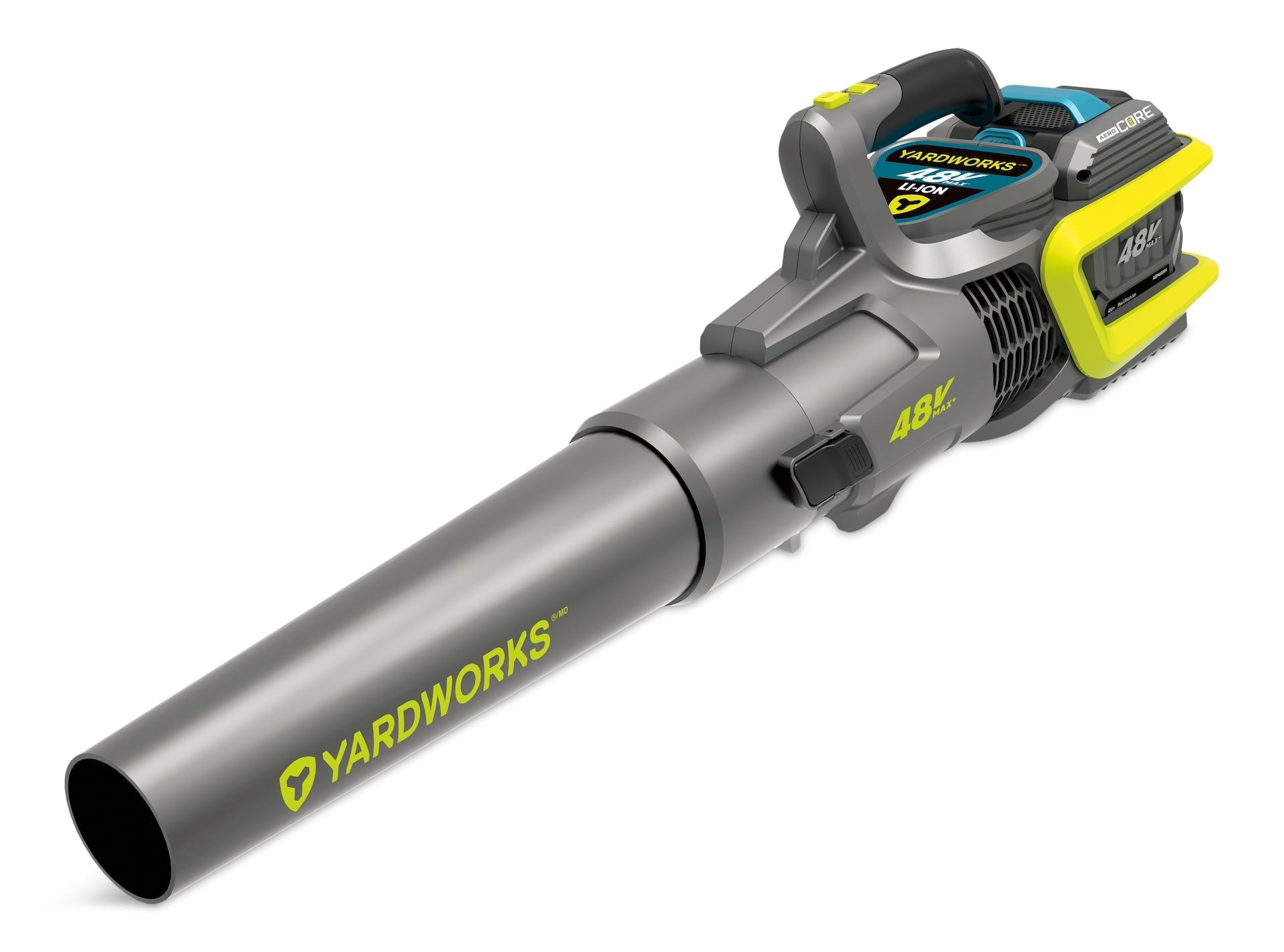 Yardworks 48 V schnurloses Blattgebläse & Trimmer Combo, 2 Ah Batterie enthalten