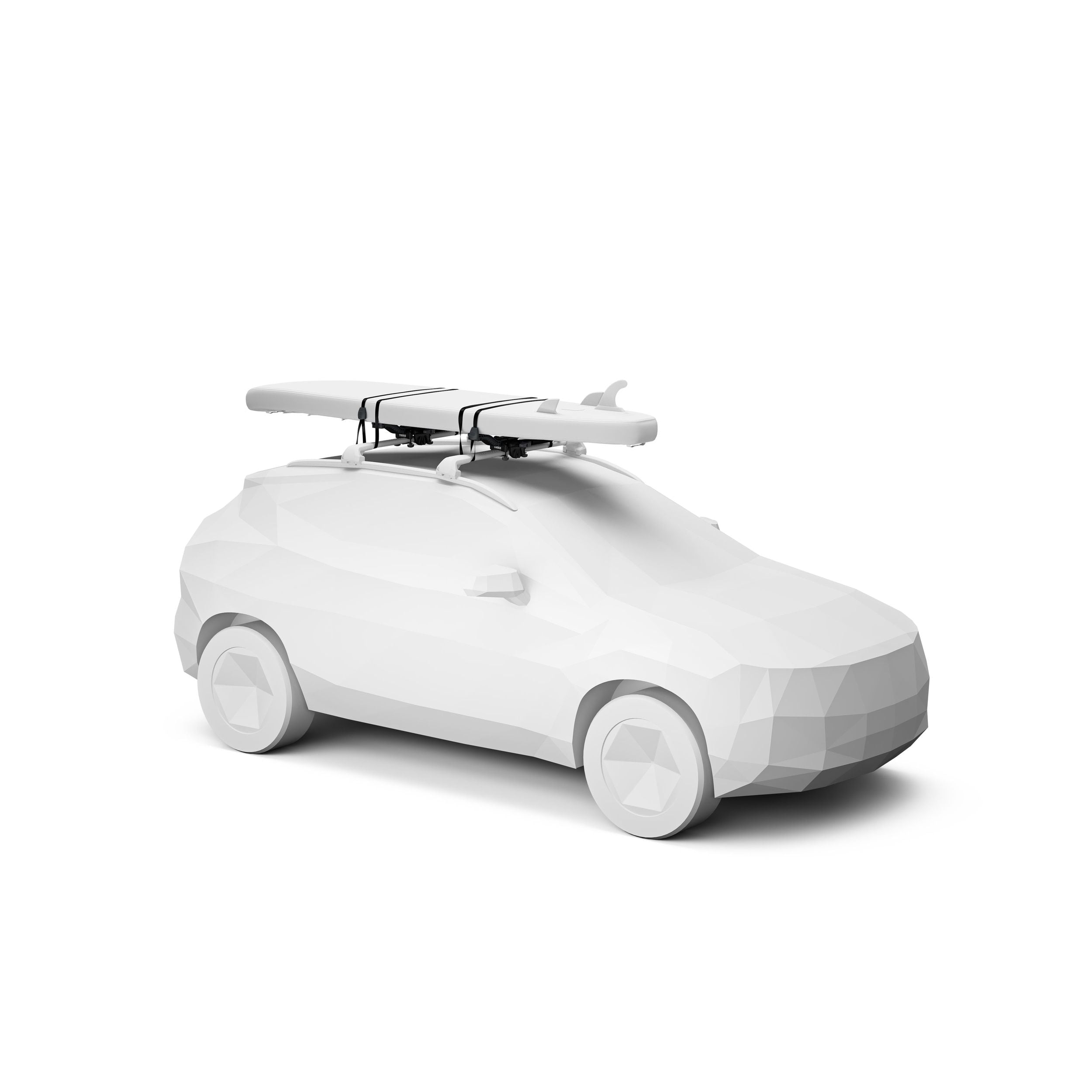 Thule Kompass schwarze vertikale Kajak Rack mit Hardware