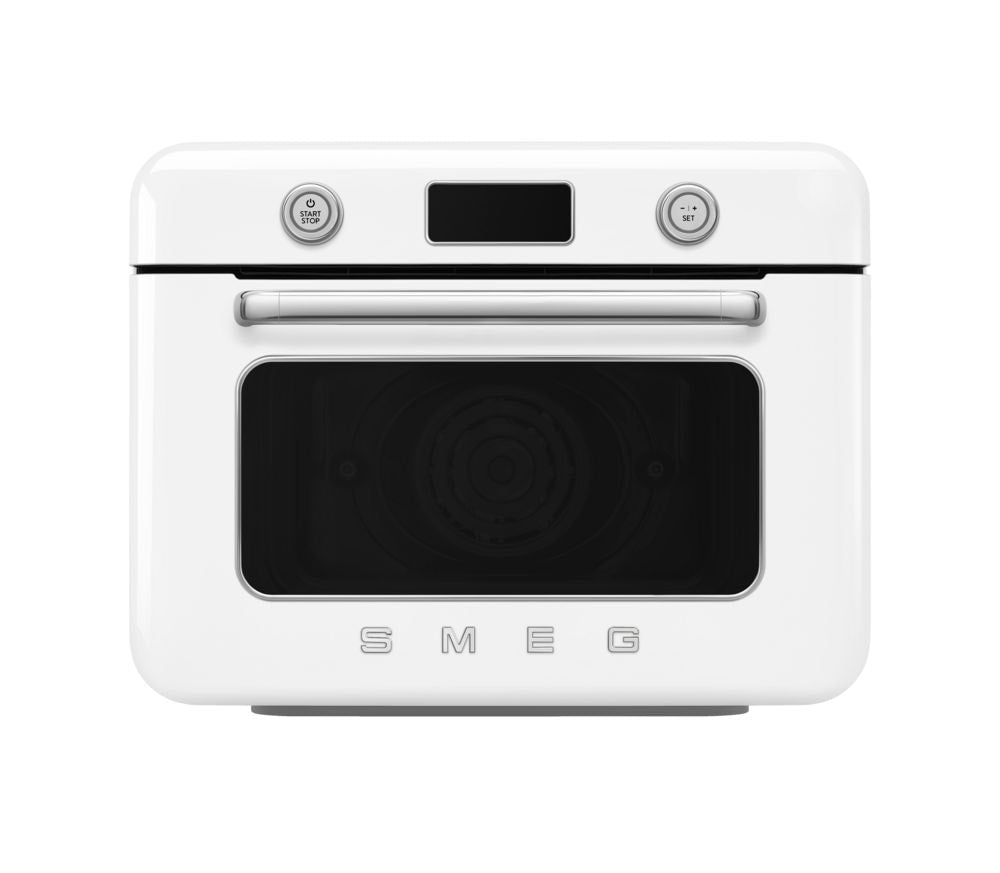 SMEG Combi-Multifunktionsdampfofen mit Luft, weiß