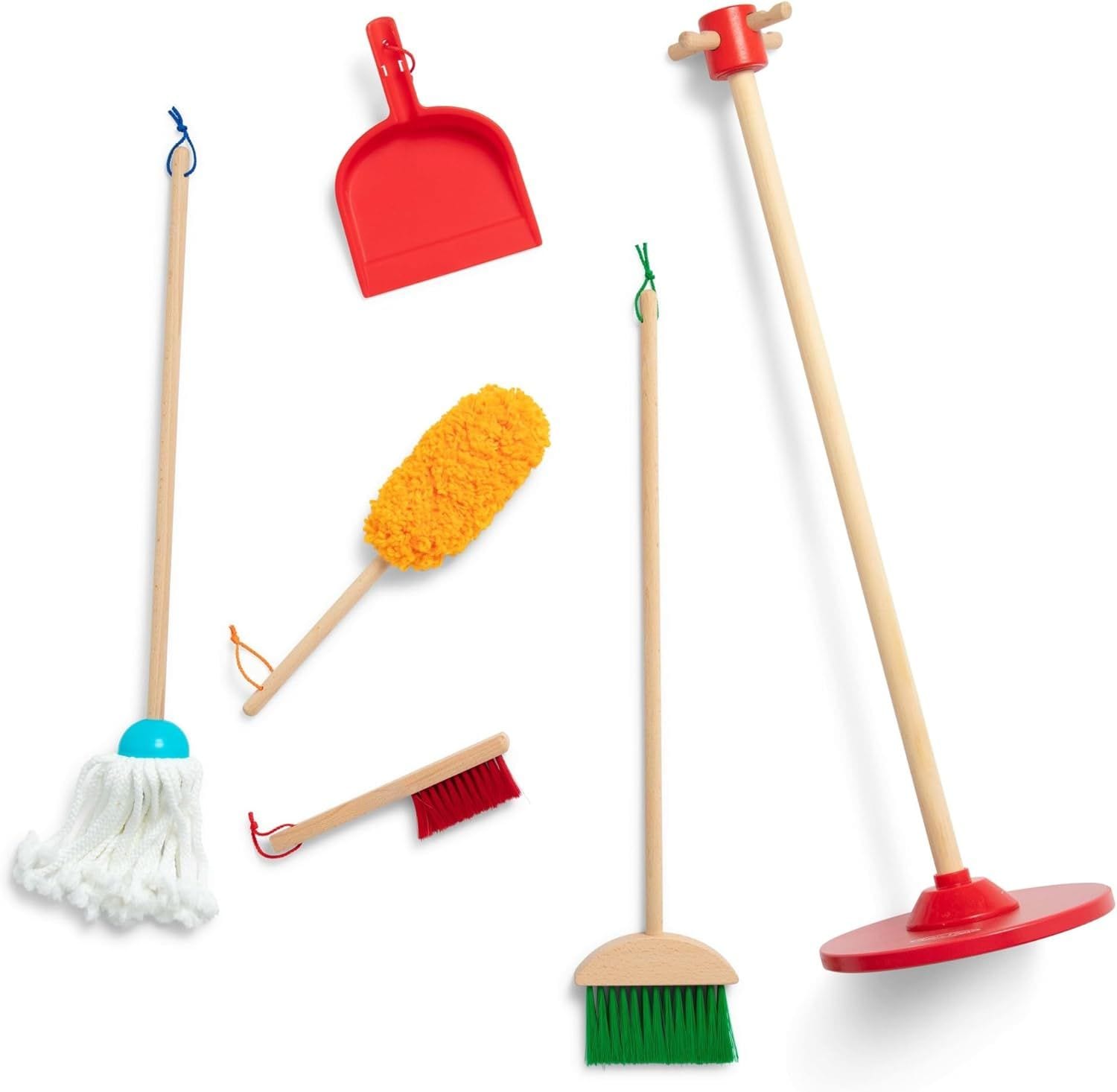 Melissa & Doug Housekeeping Playset für Alter von 3+, 6-pc