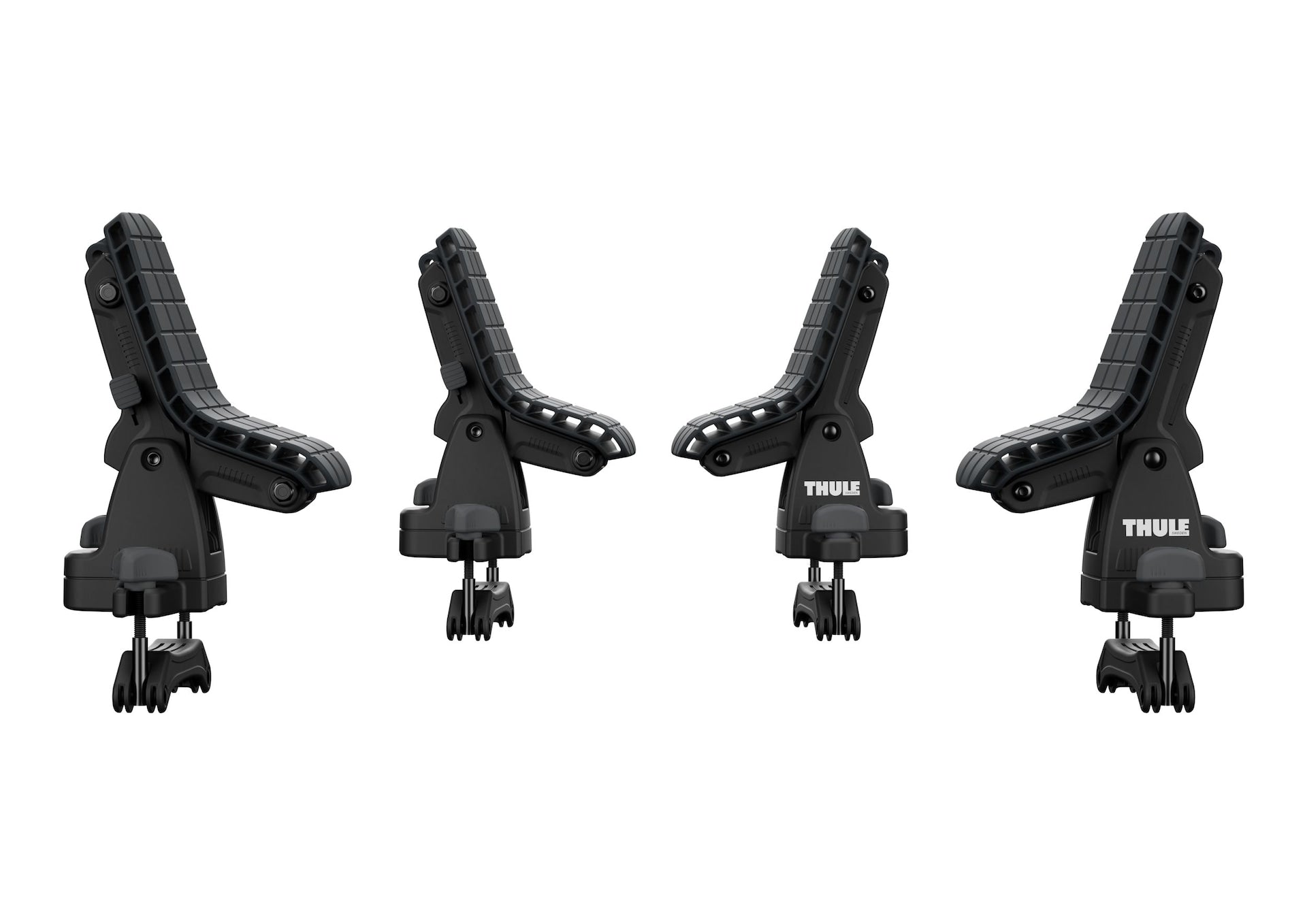 Thule dockgrip schwarze horizontale Kajakgestell mit Schutzpads