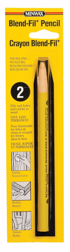Minwax Bleistift aus Bleistift aus Buntstiftfile, Eiche