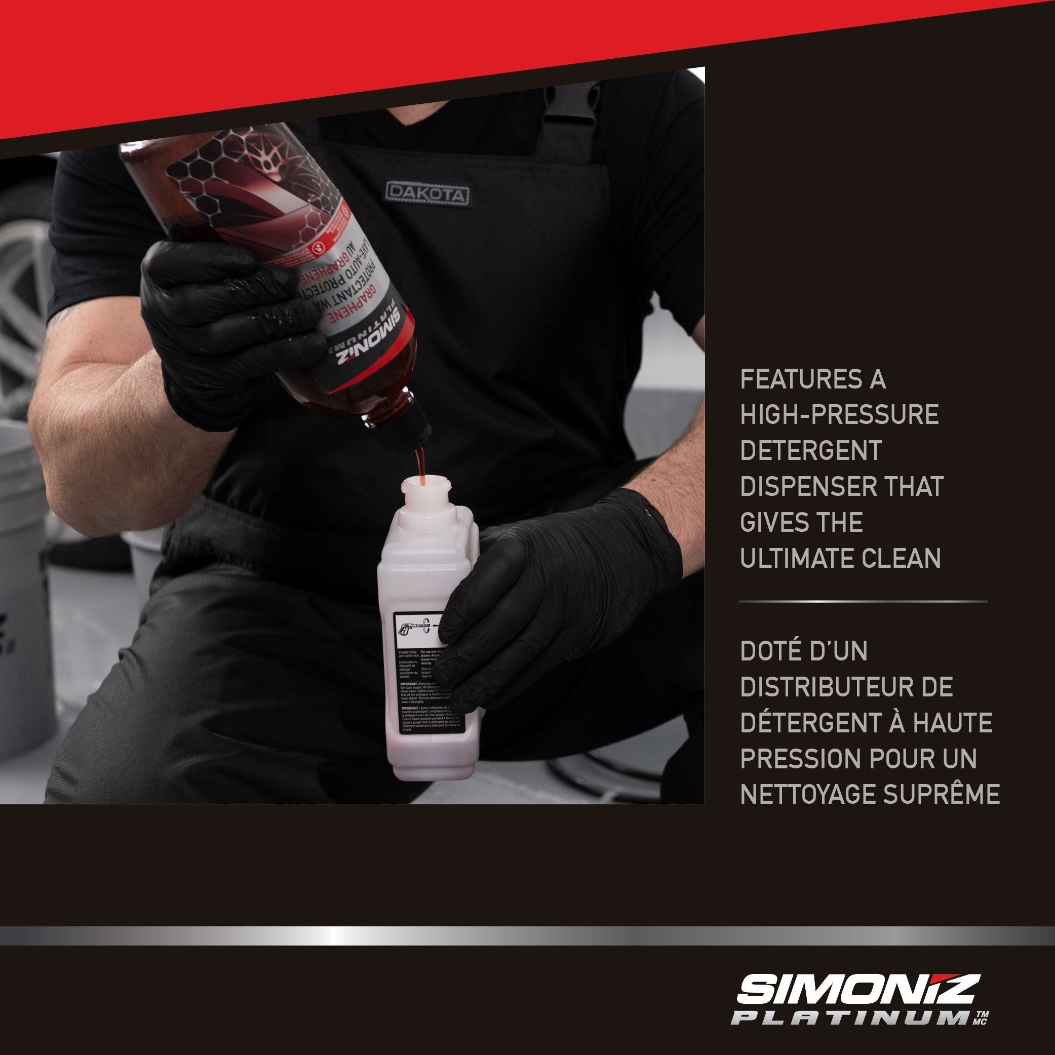 Simoniz Universal-Schaumbläser-Kit kompatibel mit Simoniz elektrische Druckwaschanlagen, 700-mL
