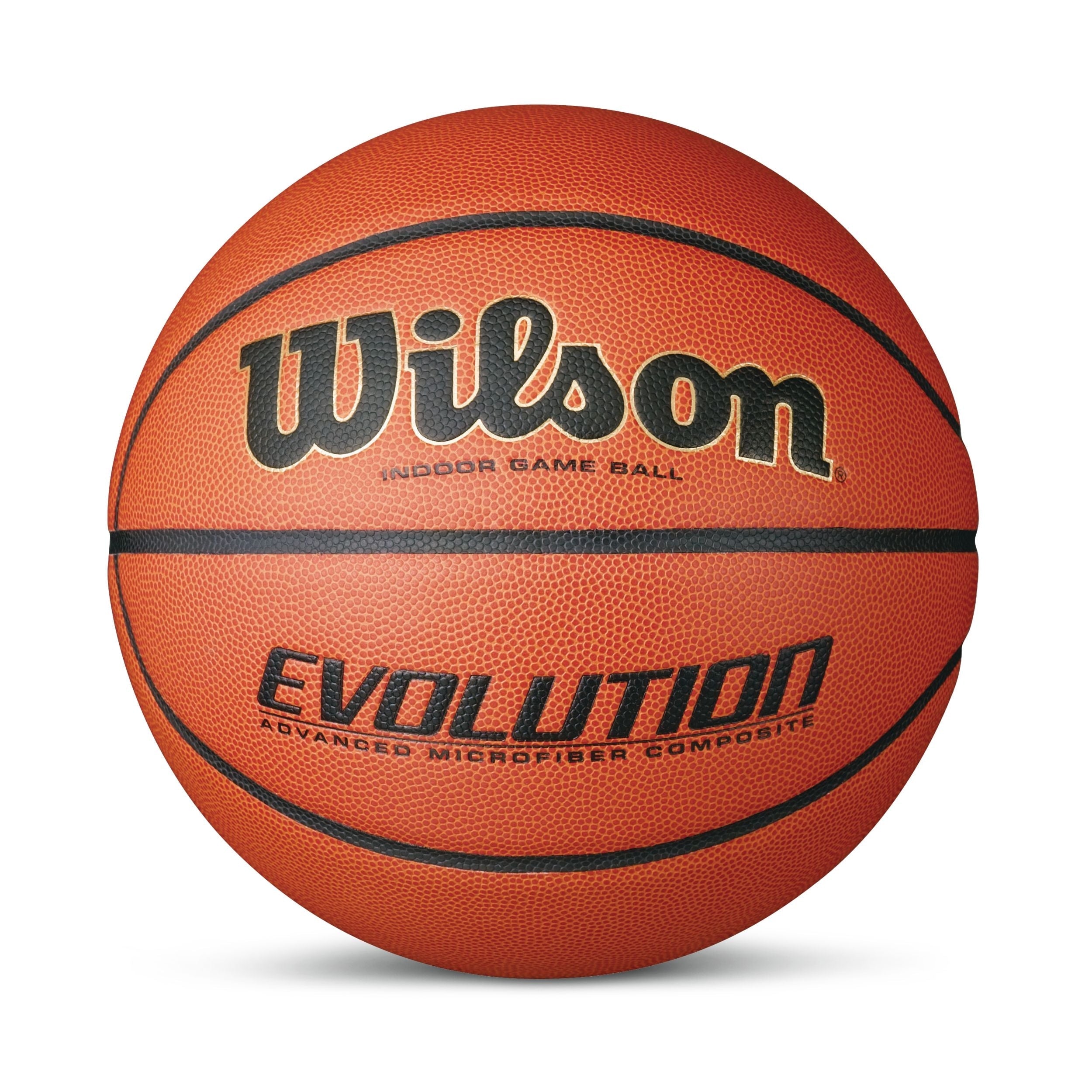 Wilson Evolution Indoor Composite-Spiel Basketball, offizielle Größe 7 (29,5-in)
