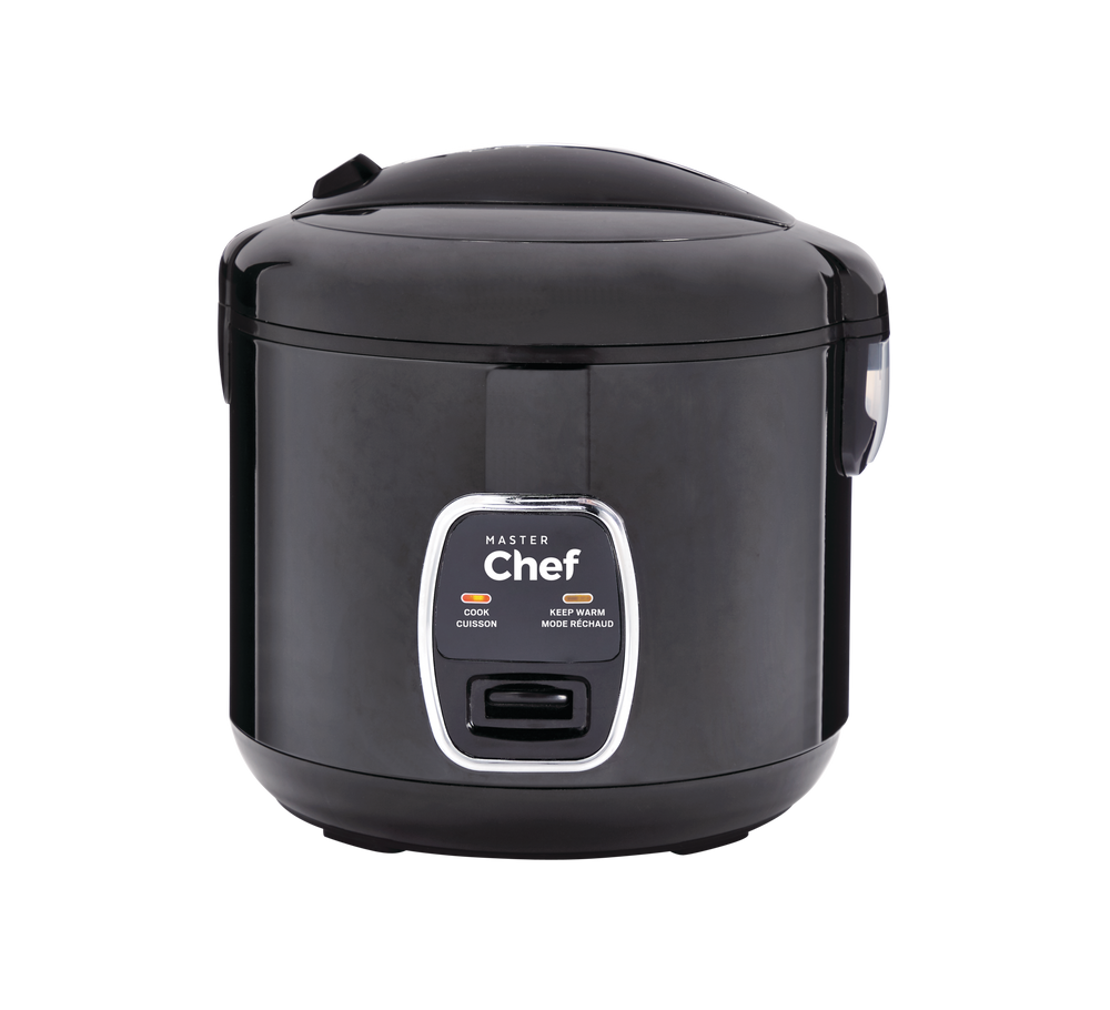 MASTER Chef One-Touch-Reiskocher & Dampfer, schwarz, 20 Tassen