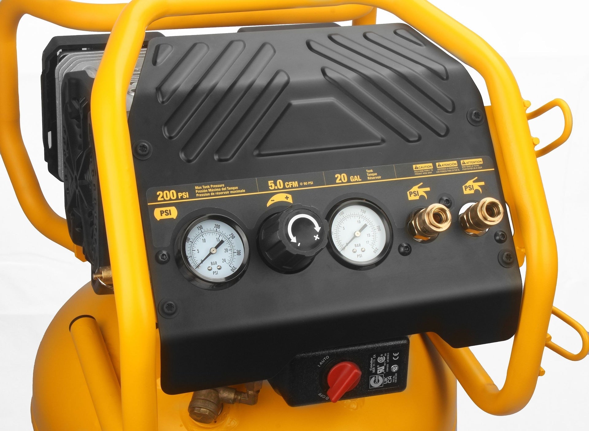 DEWALT 20-Gallonen 2-Stufe XTREME ruhiger ölfreier Kompressor, 200 PSI