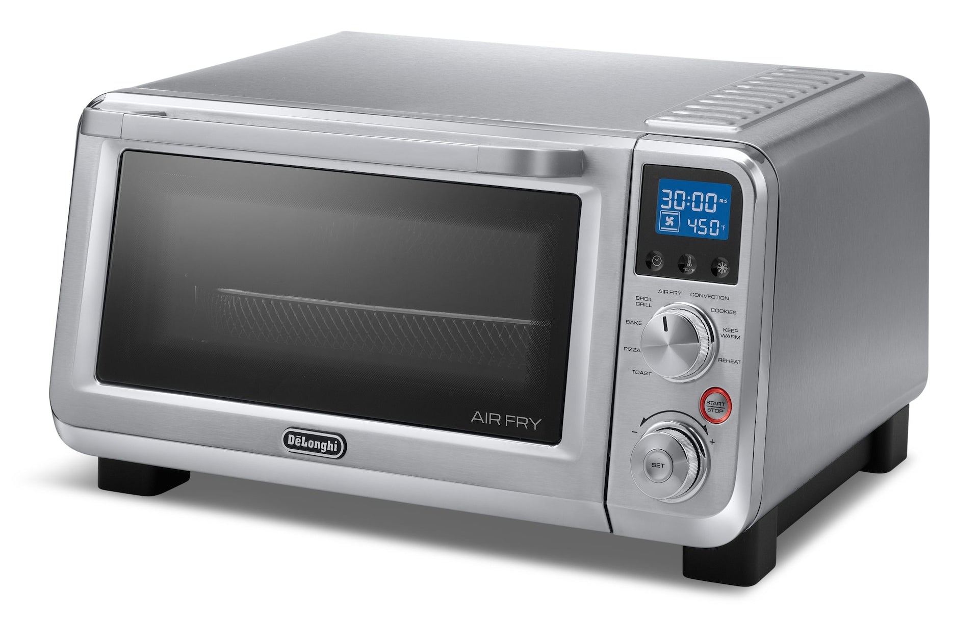 De'Longhi Livenza Compact Countertop Convention Luftfritteuse Toaster Ofen mit 9 voreingestellten Funktionen
