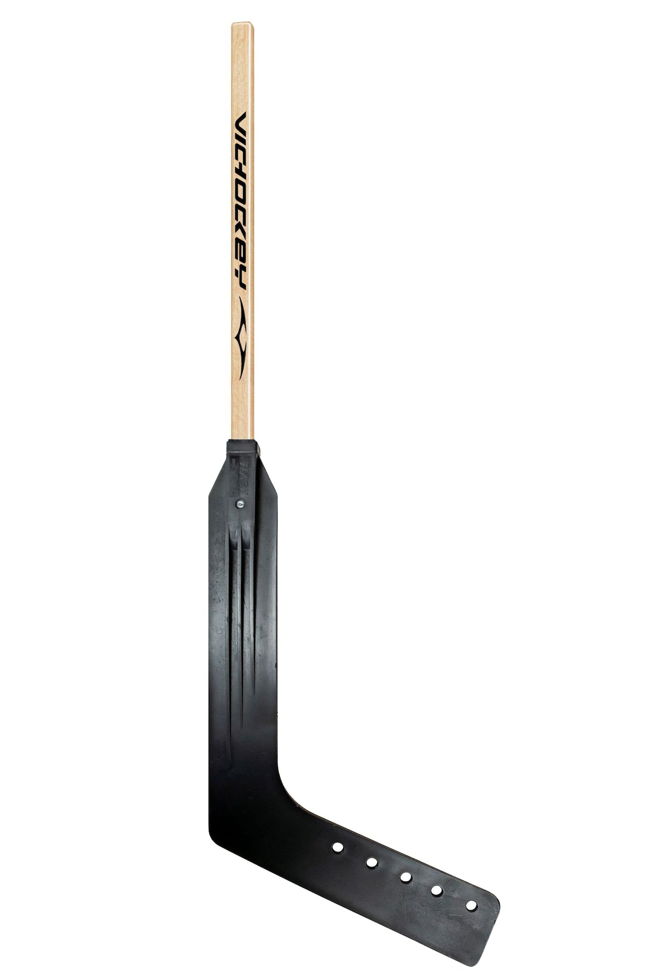 VIC Holztorwart Street Hockey Stick mit Plastikklinge, Jugend, 42-in