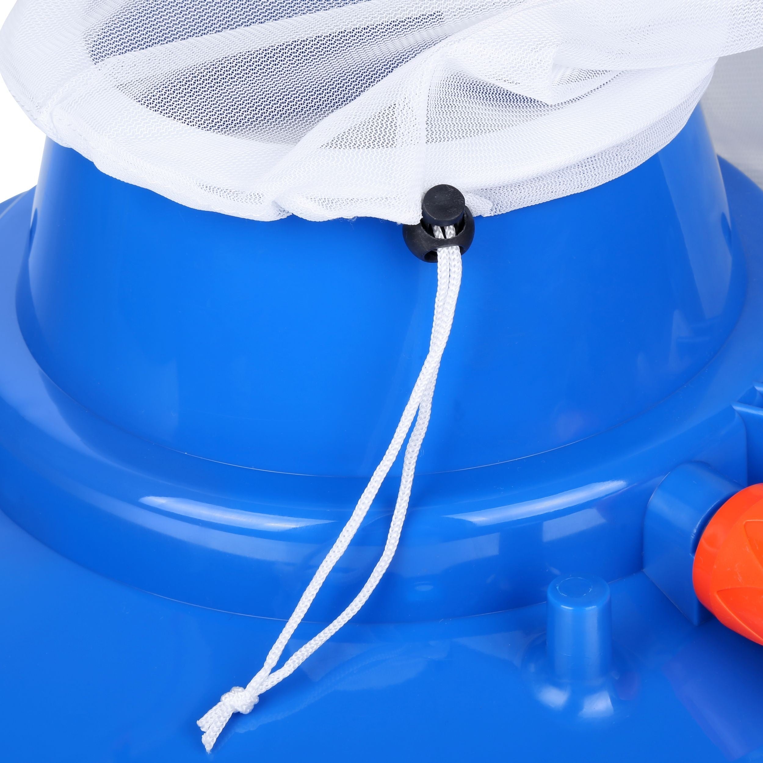 Aquarius Poolblattskimmer mit Rollenrädern und Bürsten, Gartenschlauchbefestigung