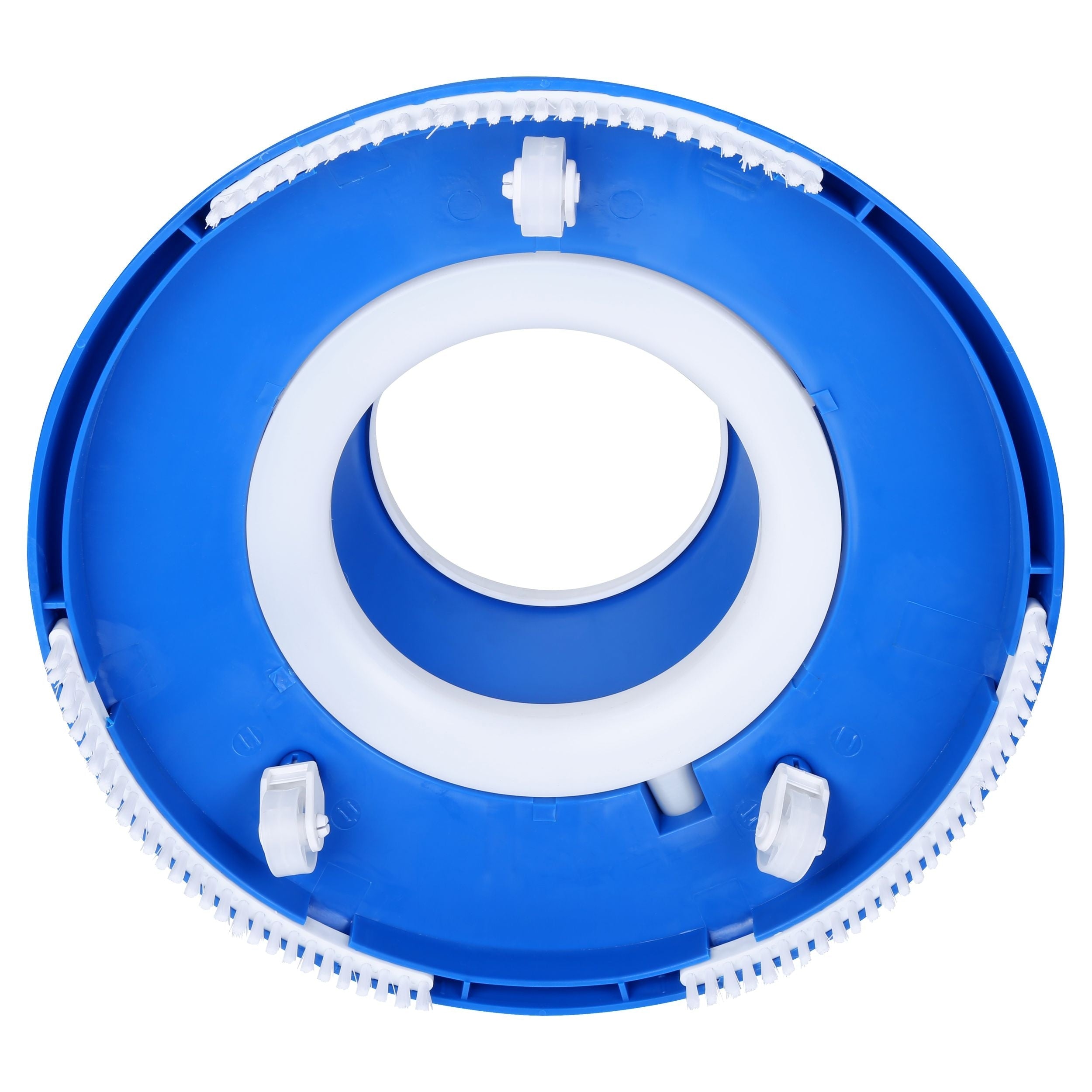 Aquarius Poolblattskimmer mit Rollenrädern und Bürsten, Gartenschlauchbefestigung