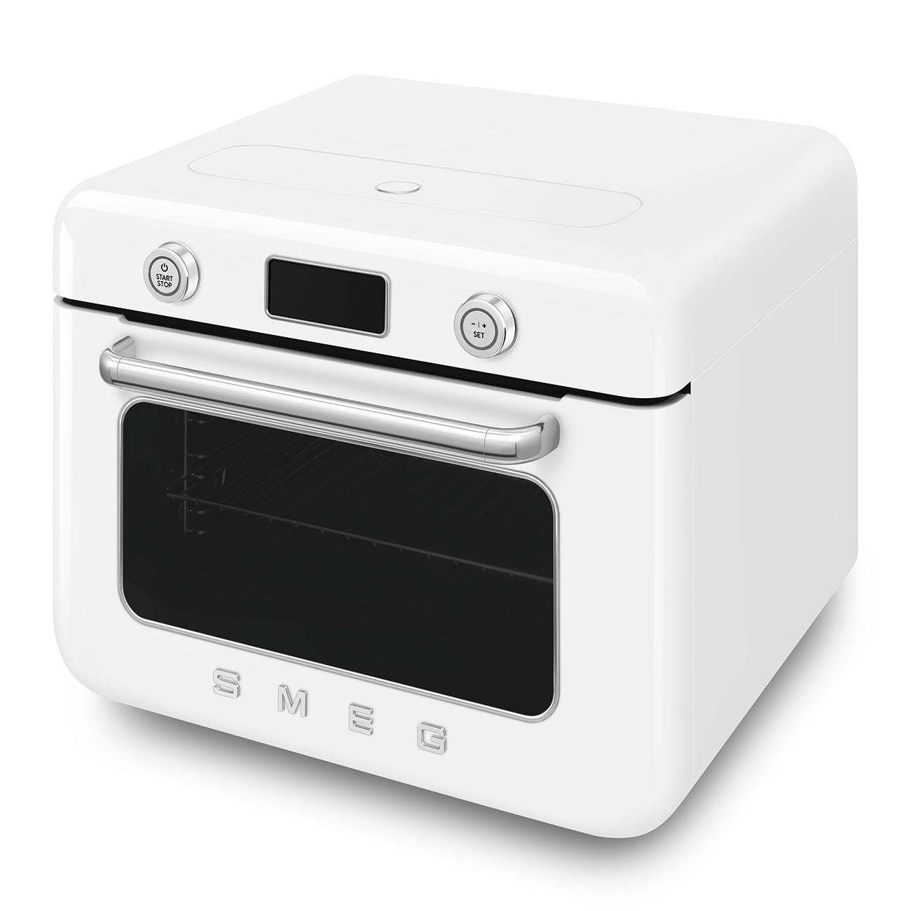 SMEG Combi-Multifunktionsdampfofen mit Luft, weiß