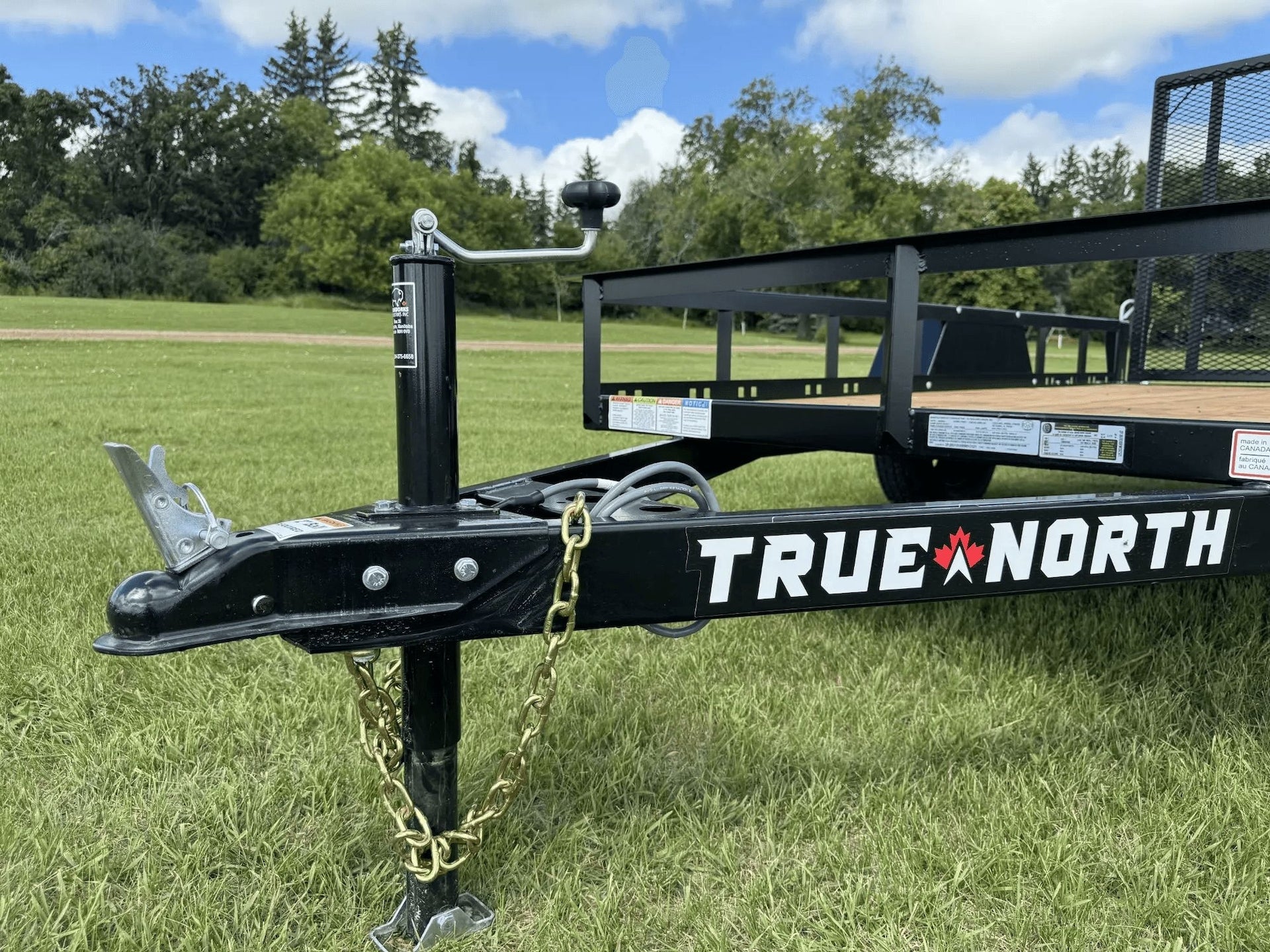True North 60-in x 10-ft Landschaft Utility Trailer mit Rampentor