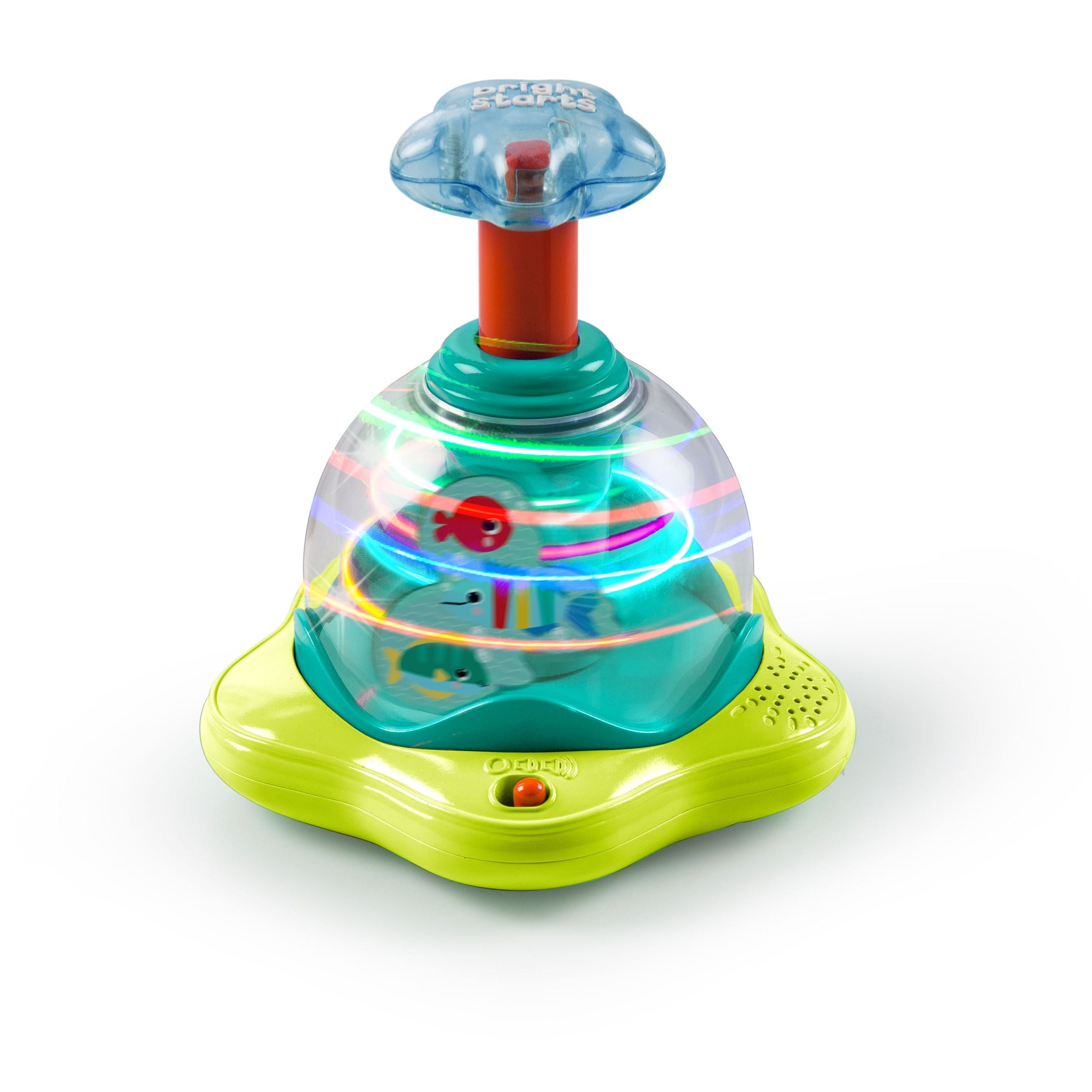 Bright Starts Drücken und Glüh Spinner Spielzeug