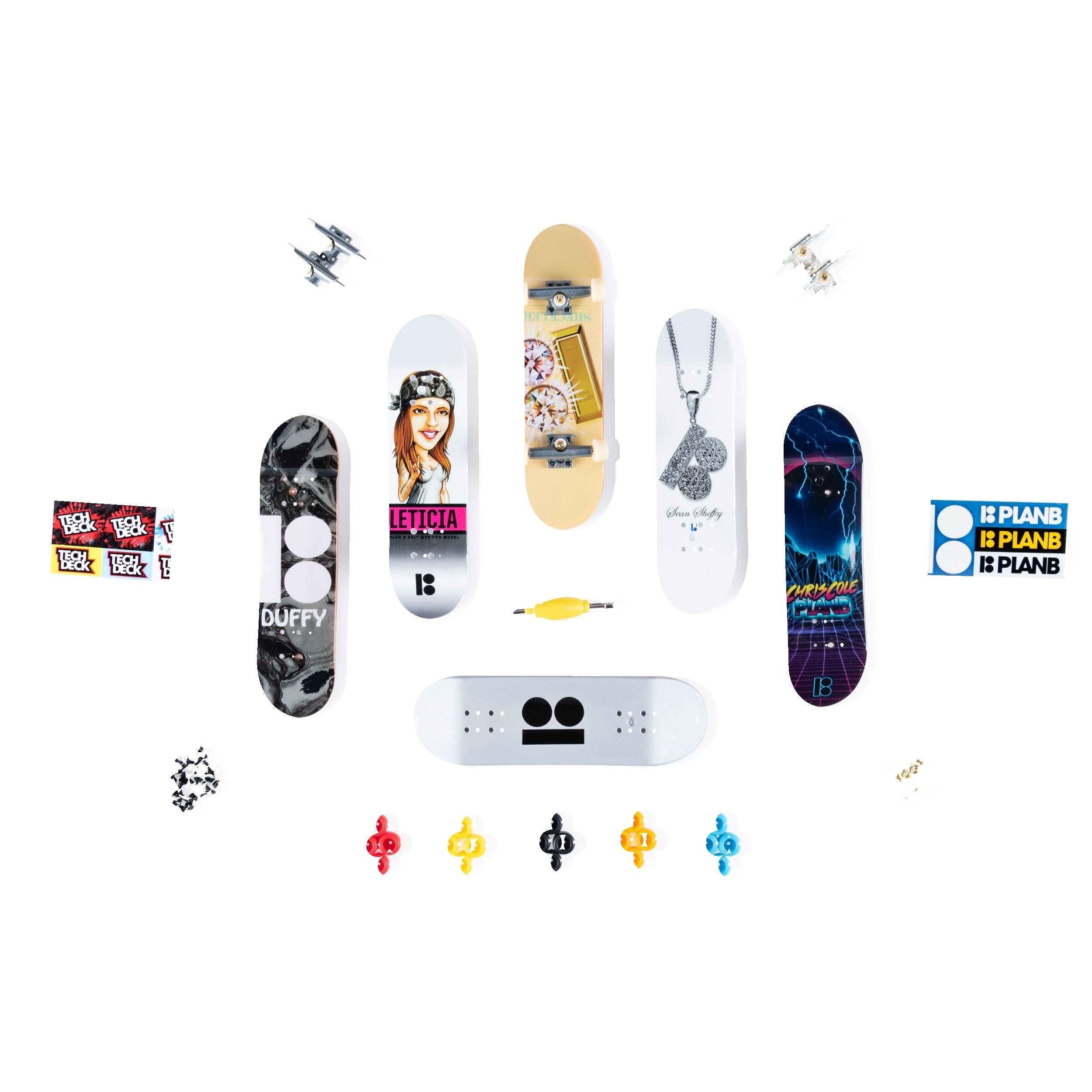 Tech Deck Sk8shop finberboard bonuspack, alter 6+, 6-pk