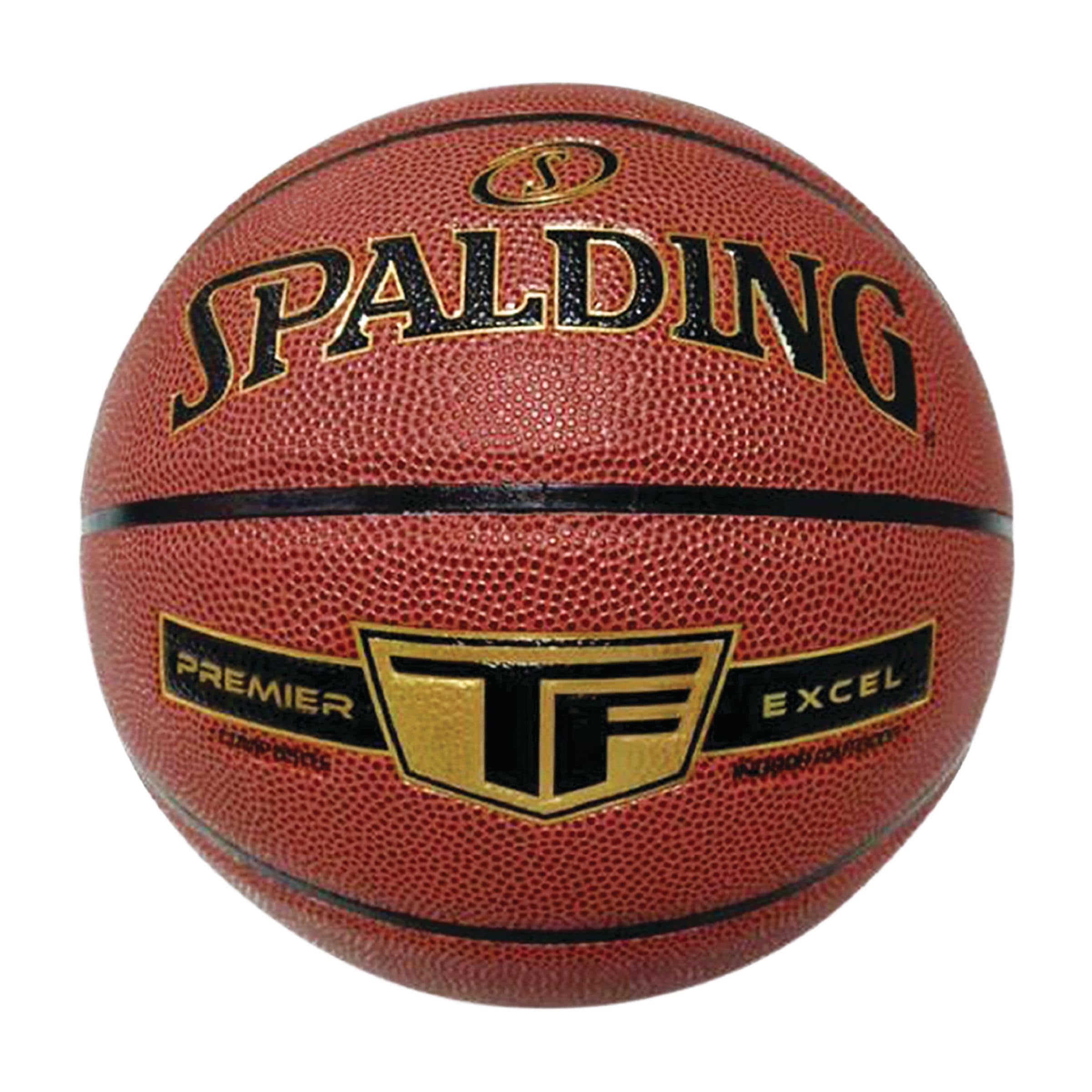 Spalding Premier Excel Indoor / Outdoor Composite Basketball, offizielle Größe 7, 29,5-in