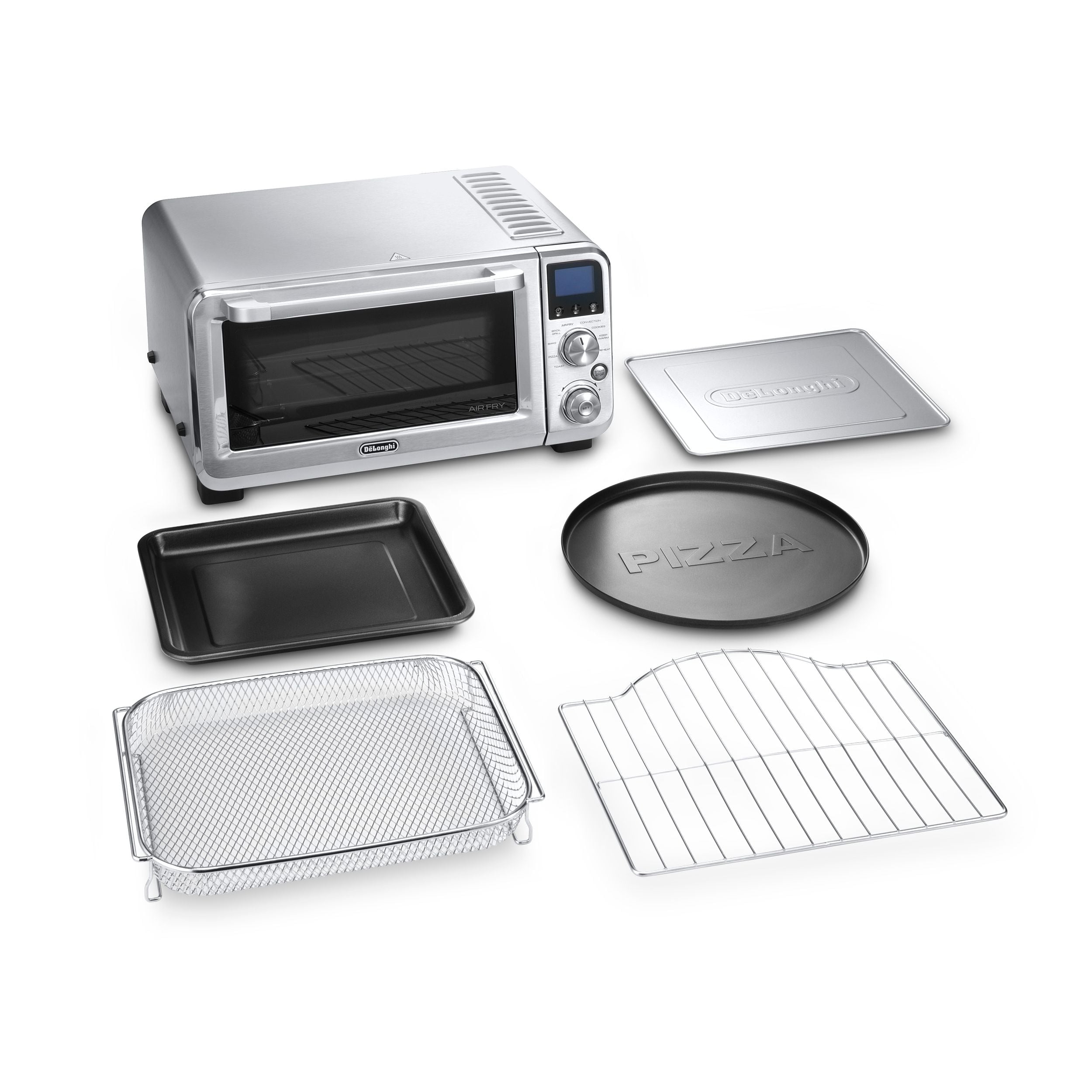 De'Longhi Livenza Compact Countertop Convention Luftfritteuse Toaster Ofen mit 9 voreingestellten Funktionen