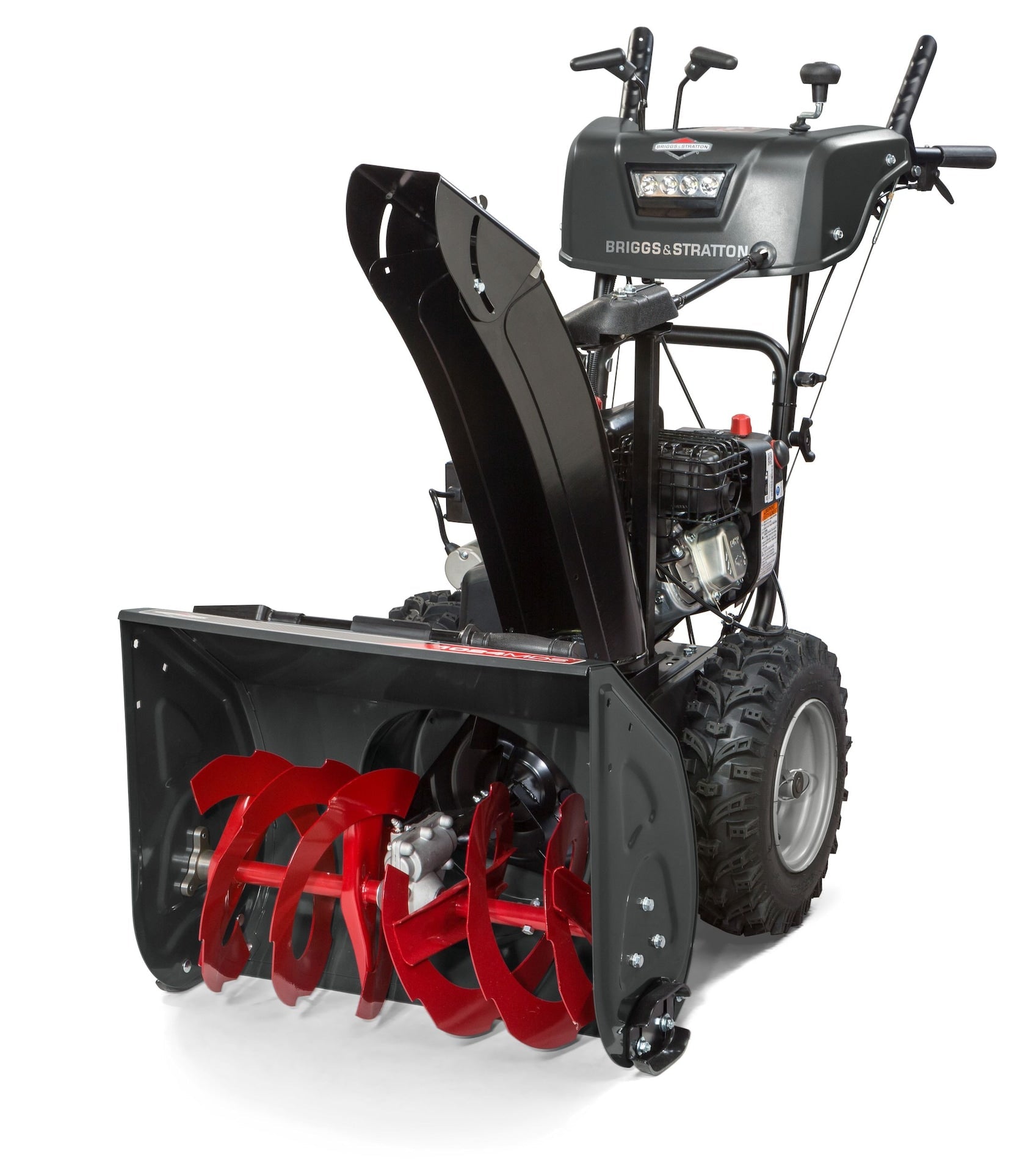 Briggs & Stratton 1696807 223cc 2-stufiger Gas-Schneebläser mit Elektrostart, 24-in