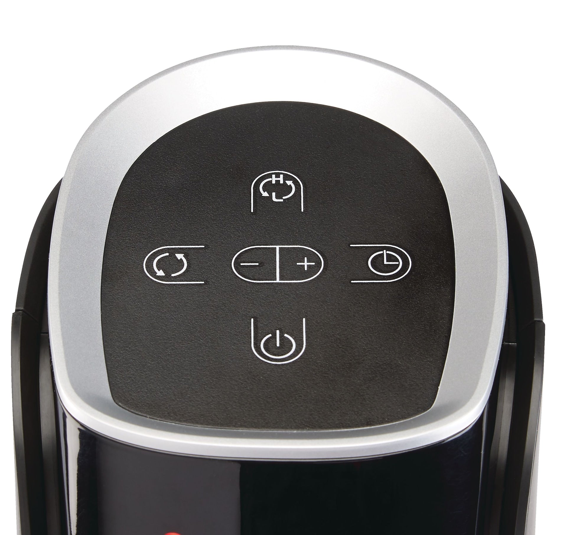 NOMA Schwingturmkeramikheizung mitFernsteuerung & Thermostat, 1500W, schwarz, 24-in