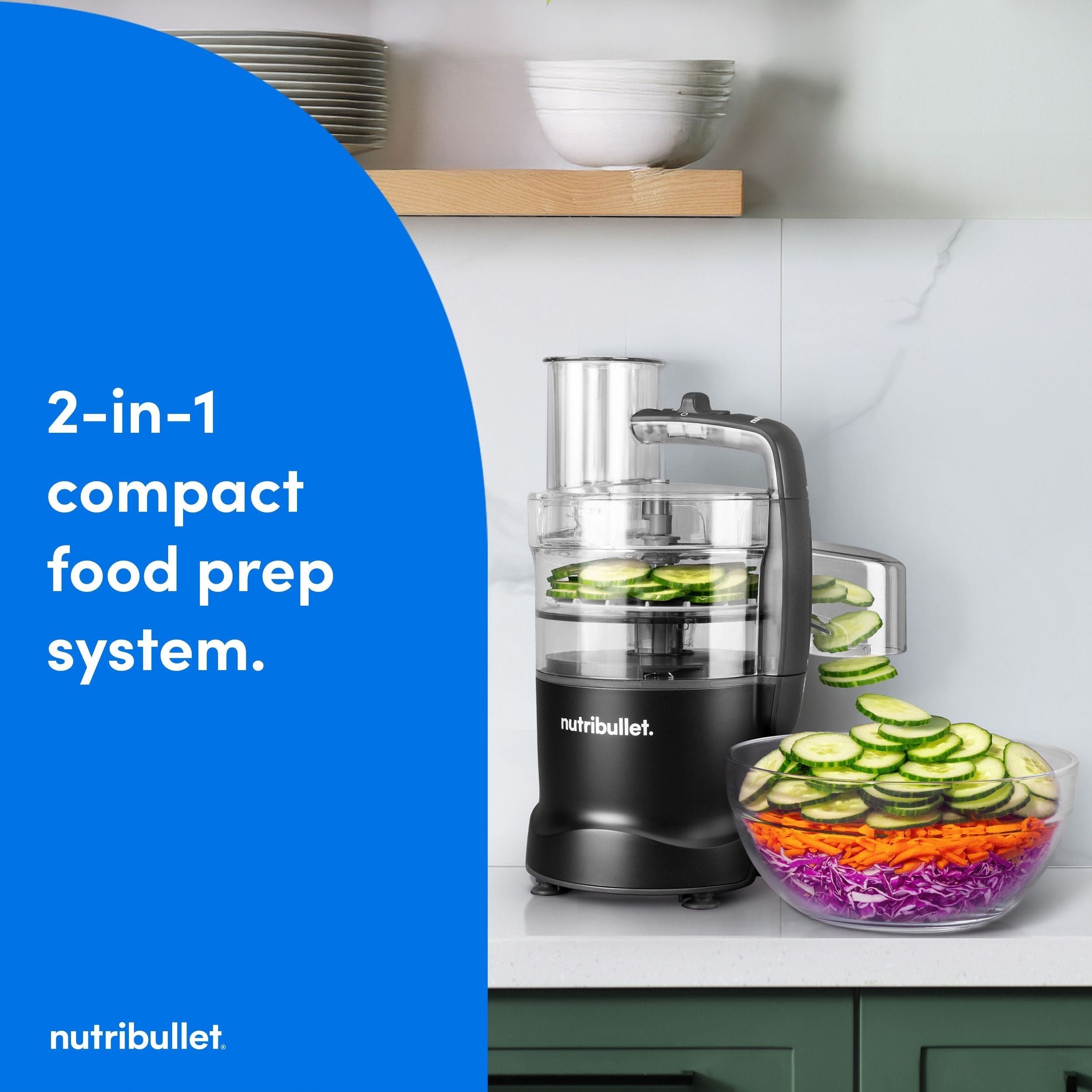 Nutribullet grenzenlose Küchenmaschine, schwarz