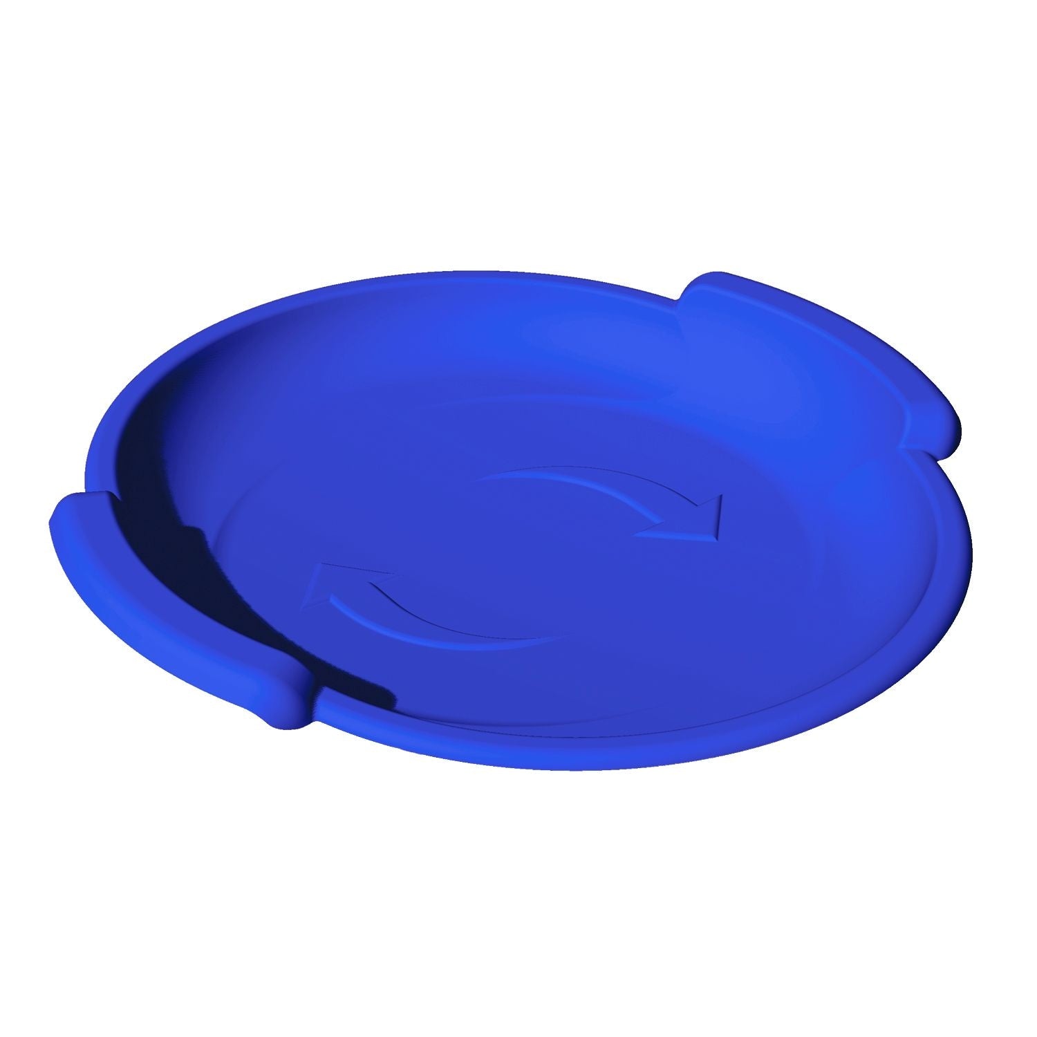 Spiral Kinder 1-Personen leichtes Plastik Winter Schnee Untertassen Schlitten / Rodel
