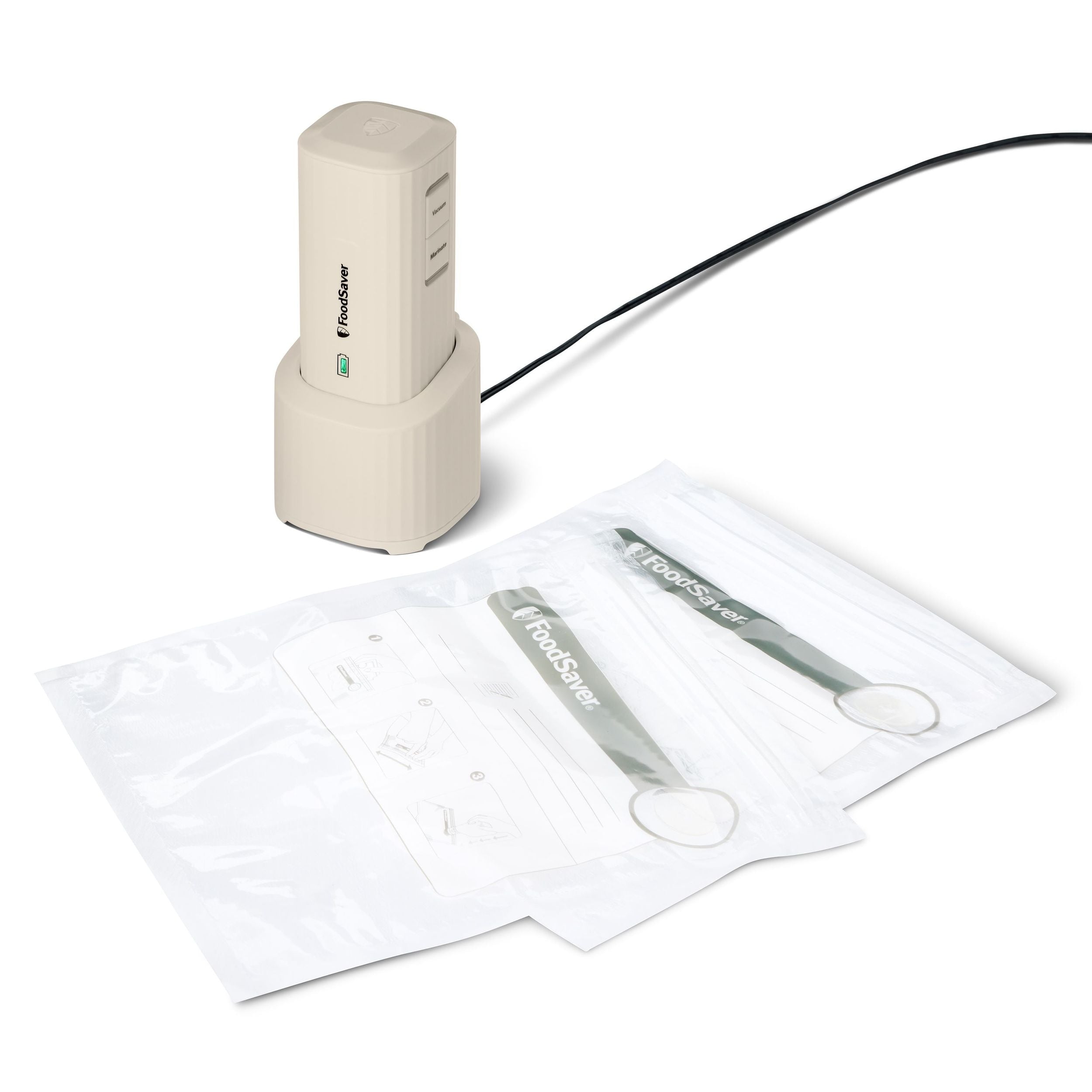 FoodSaver Next Gen Cordless Handheld Vakuumversiegeler mit One-Touch-Funktionen
