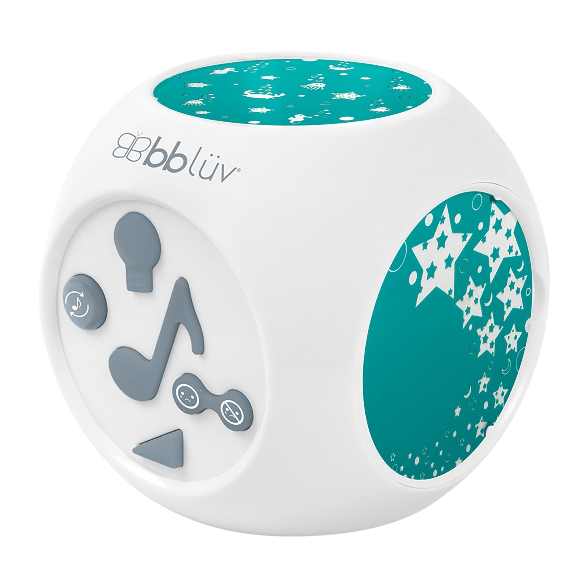 Bblüv kübe Nighlight und Musikbox mit beruhigenden Schlafmelodien