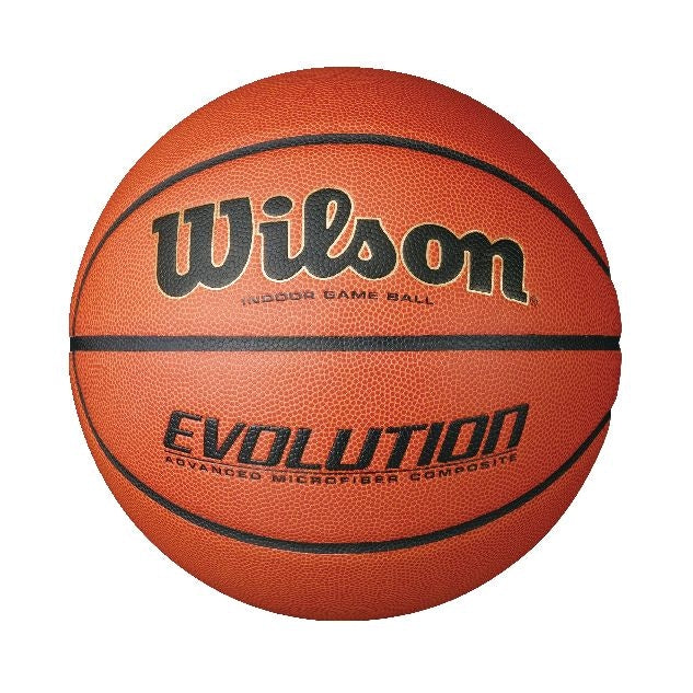 Wilson Evolution Indoor Composite-Spiel Basketball, offizielle Größe 7 (29,5-in)