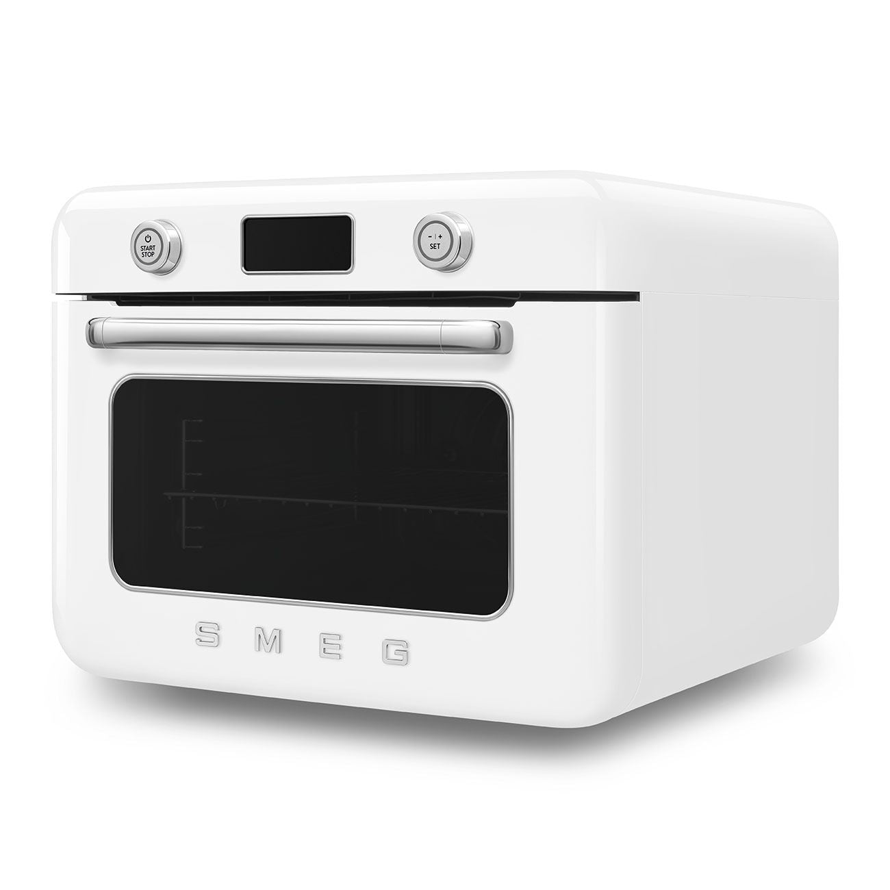 SMEG Combi-Multifunktionsdampfofen mit Luft, weiß