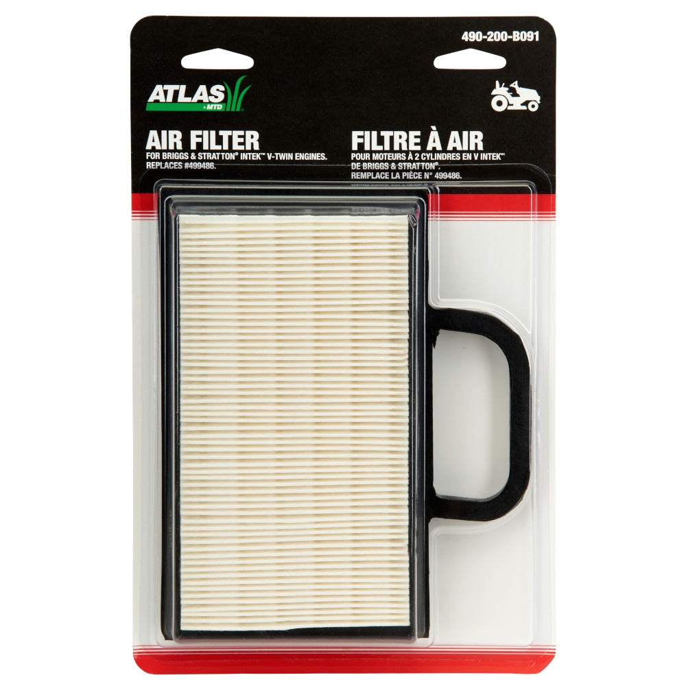 Briggs & Stratton Rasenzugmaschinen-Austauschluftfilter, Twin-Intek, Kartusche/Vorreinigungsgerät