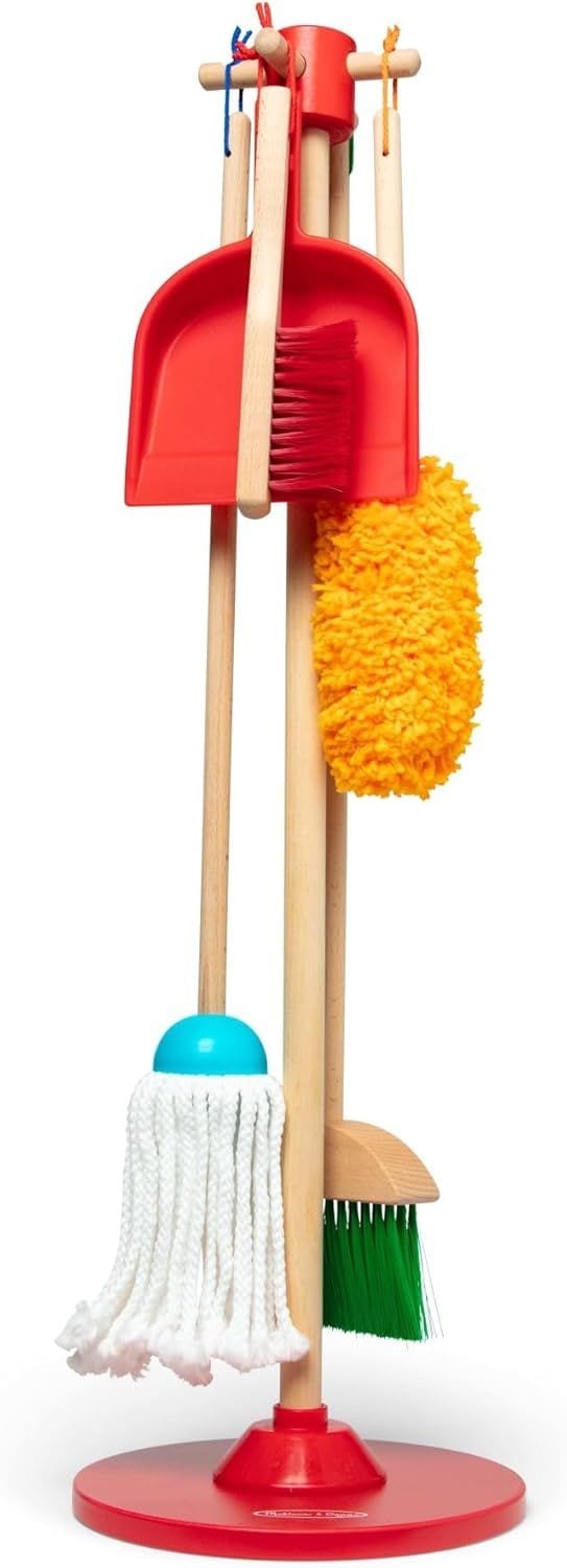 Melissa & Doug Housekeeping Playset für Alter von 3+, 6-pc