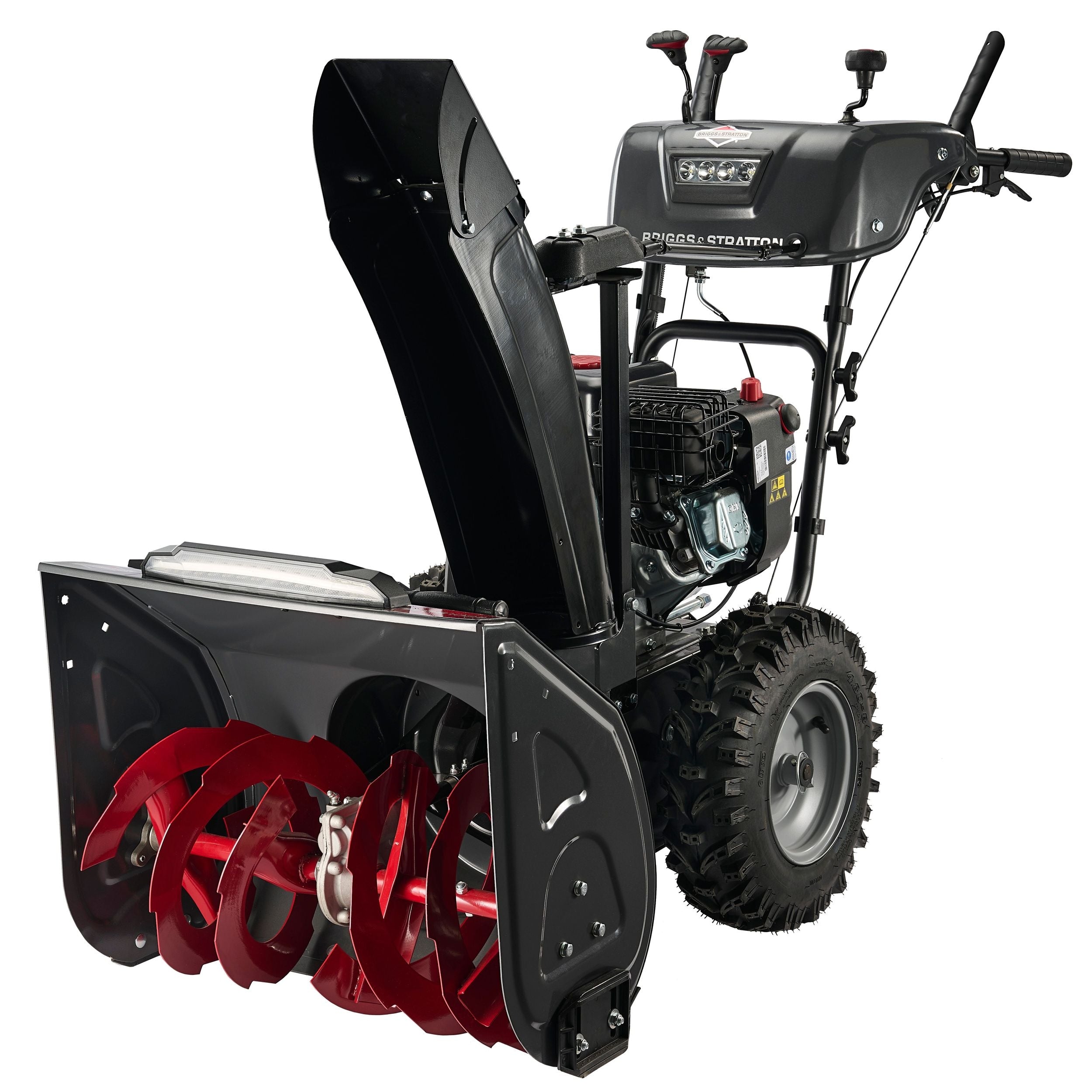 Briggs & Stratton 1696807 223cc 2-stufiger Gas-Schneebläser mit Elektrostart, 24-in