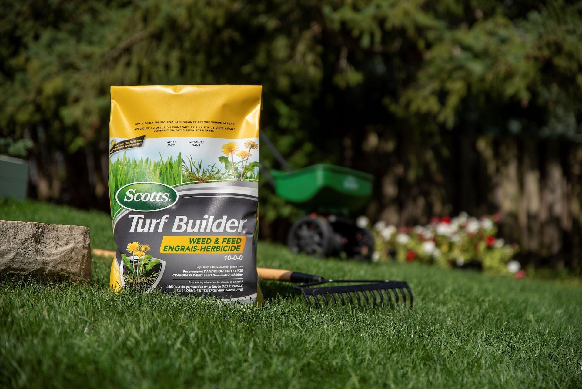 Scotts Turf Builder Unkraut und Futtermittel, 1000-sq-ft