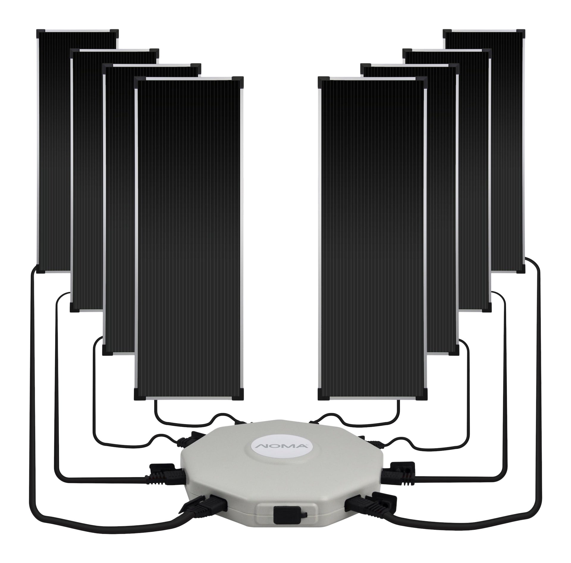 NOMA 8-in-1-Solarmodul-Hub