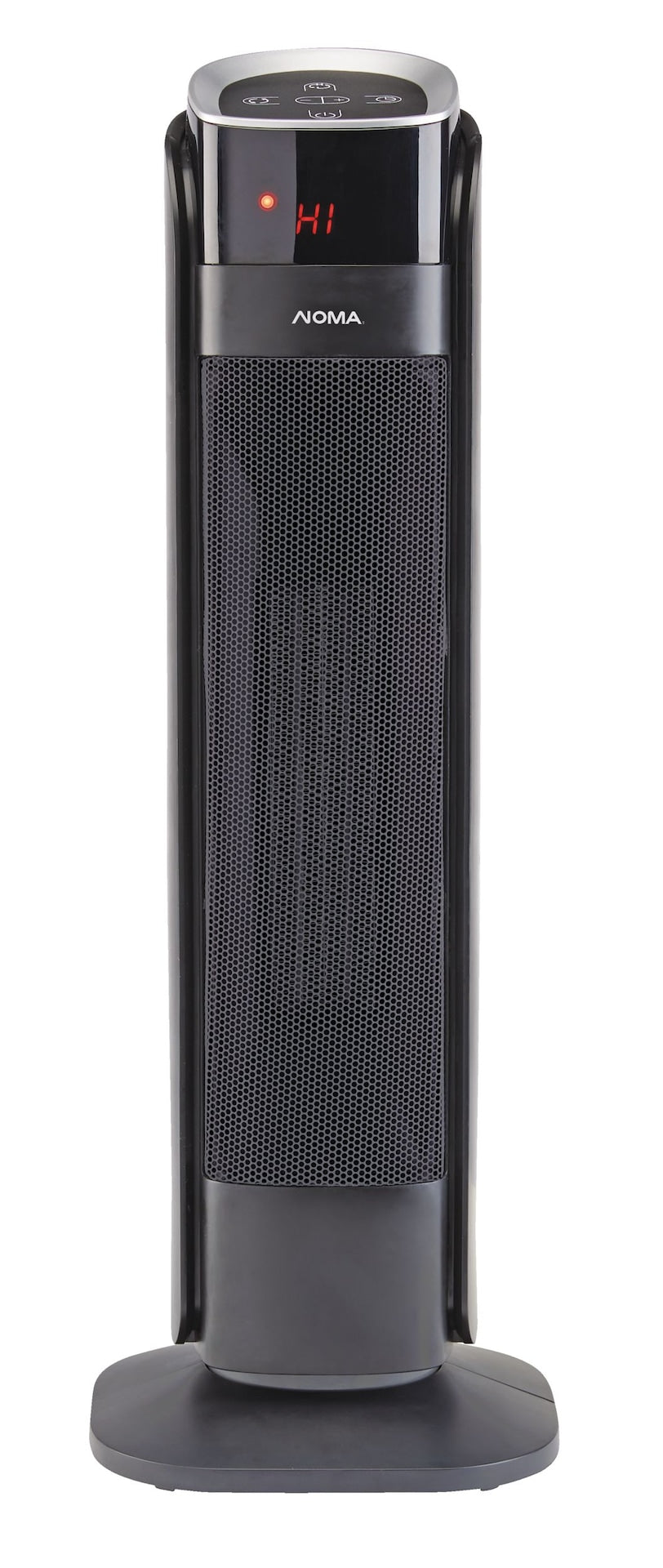NOMA Schwingturmkeramikheizung mitFernsteuerung & Thermostat, 1500W, schwarz, 24-in