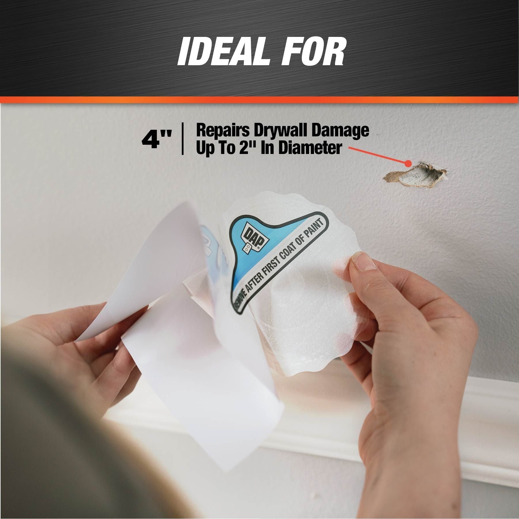 DAP eclipse wall repair patch, 4-in