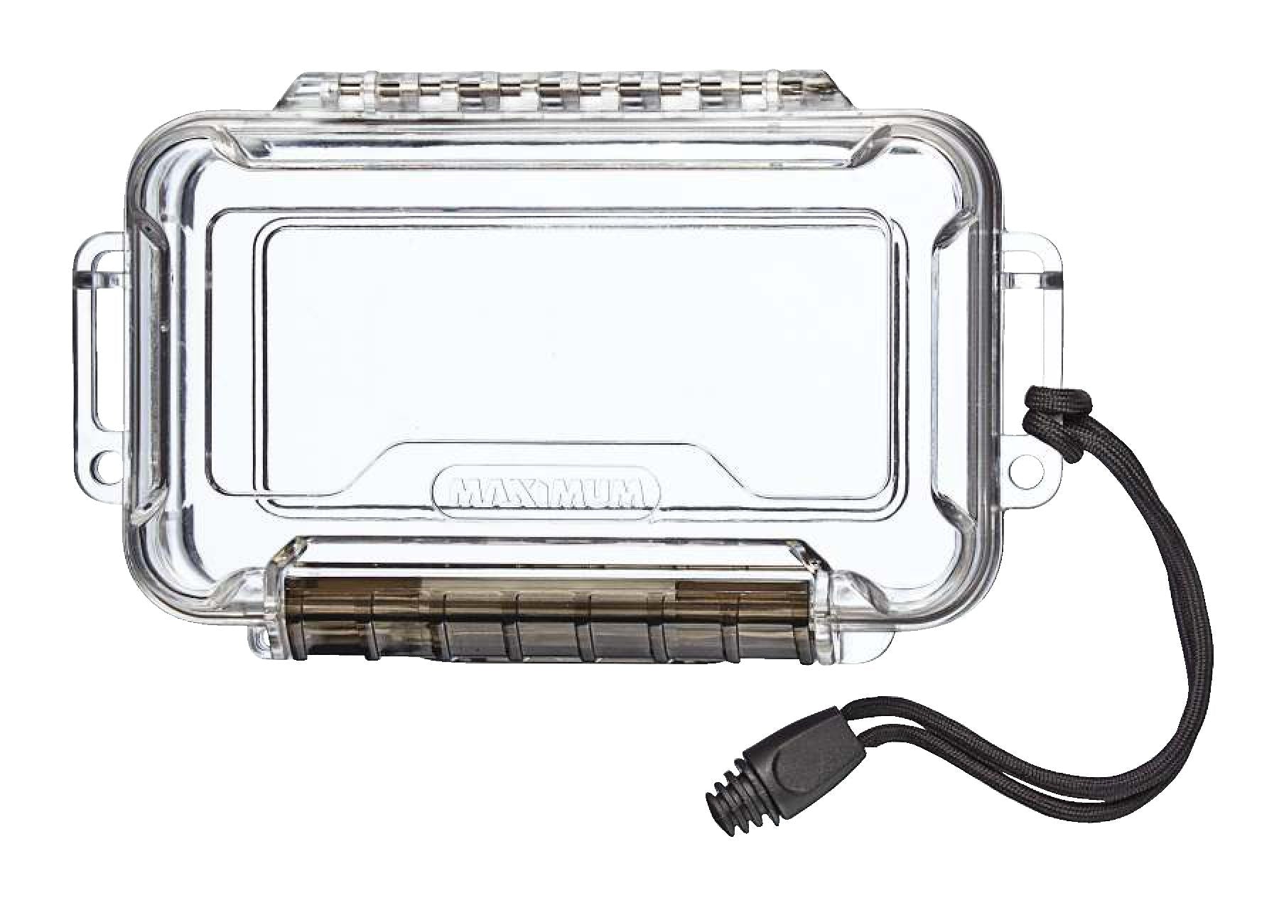 MAXIMUM IP68 tragbares wasserdichtes Kunststoffgehäuse mit Handgelenkgurt, klein