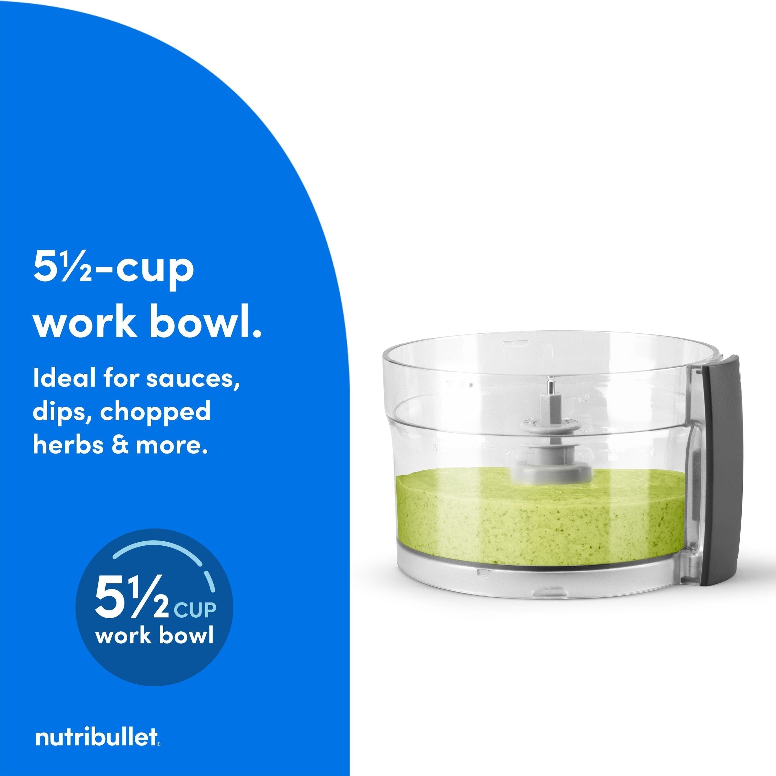 Nutribullet grenzenlose Küchenmaschine, schwarz