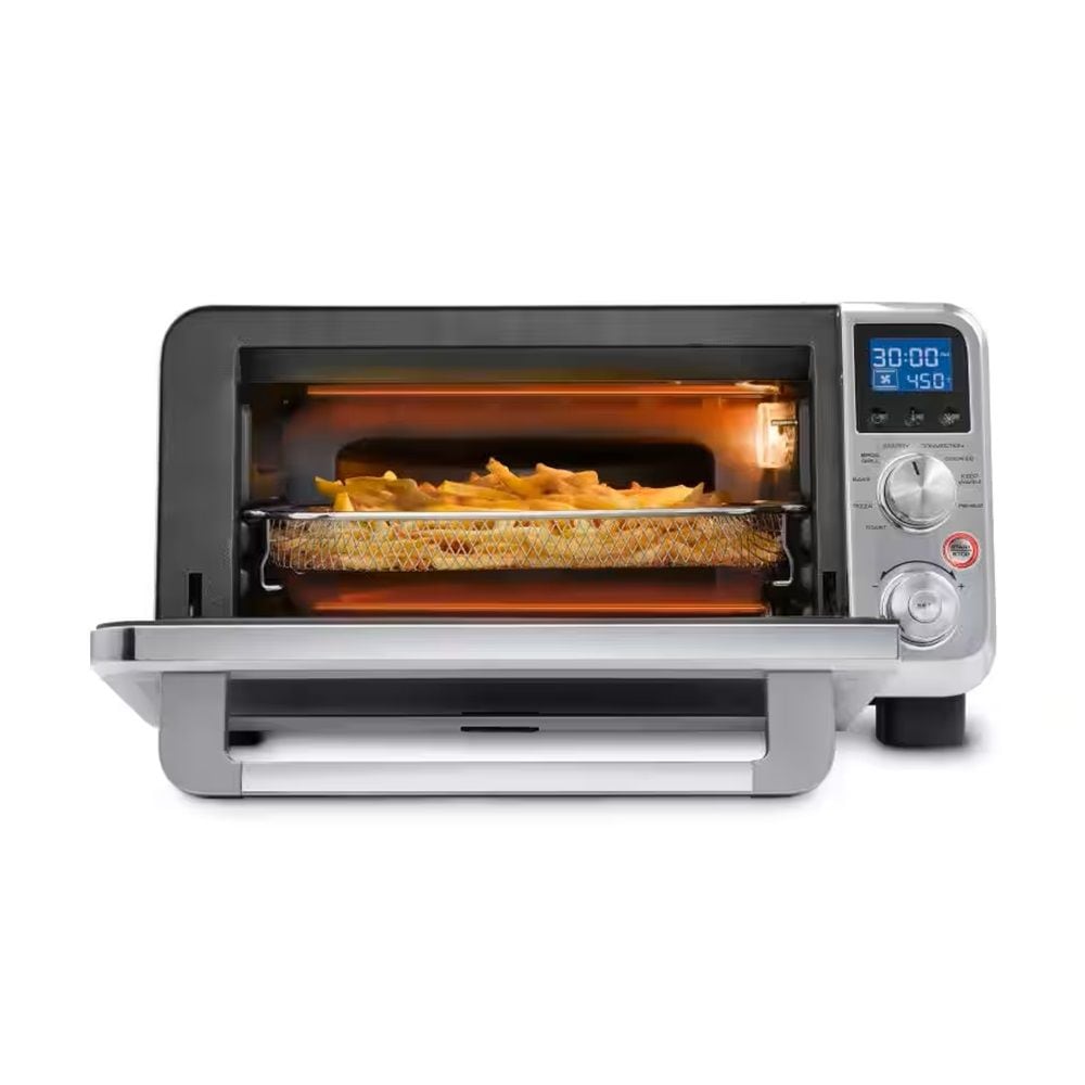 De'Longhi Livenza Compact Countertop Convention Luftfritteuse Toaster Ofen mit 9 voreingestellten Funktionen