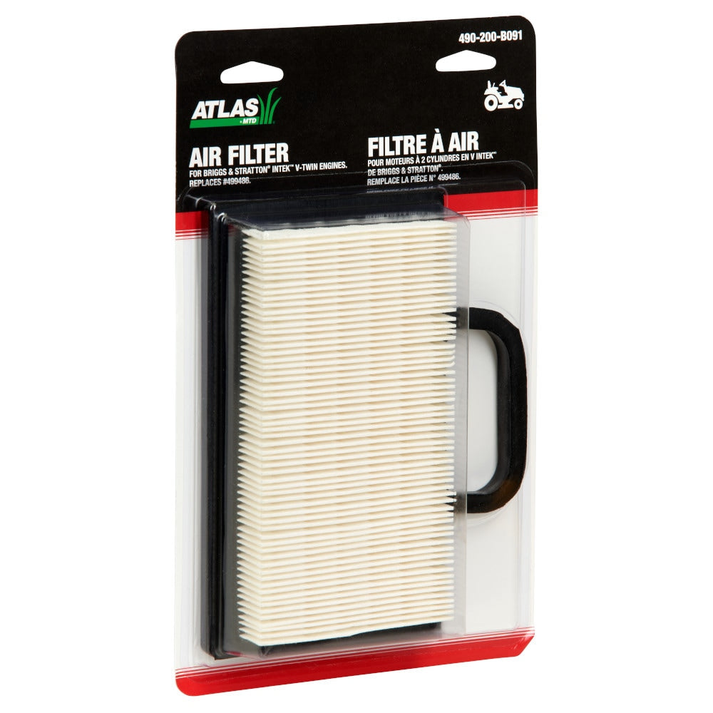 Briggs & Stratton Rasenzugmaschinen-Austauschluftfilter, Twin-Intek, Kartusche/Vorreinigungsgerät