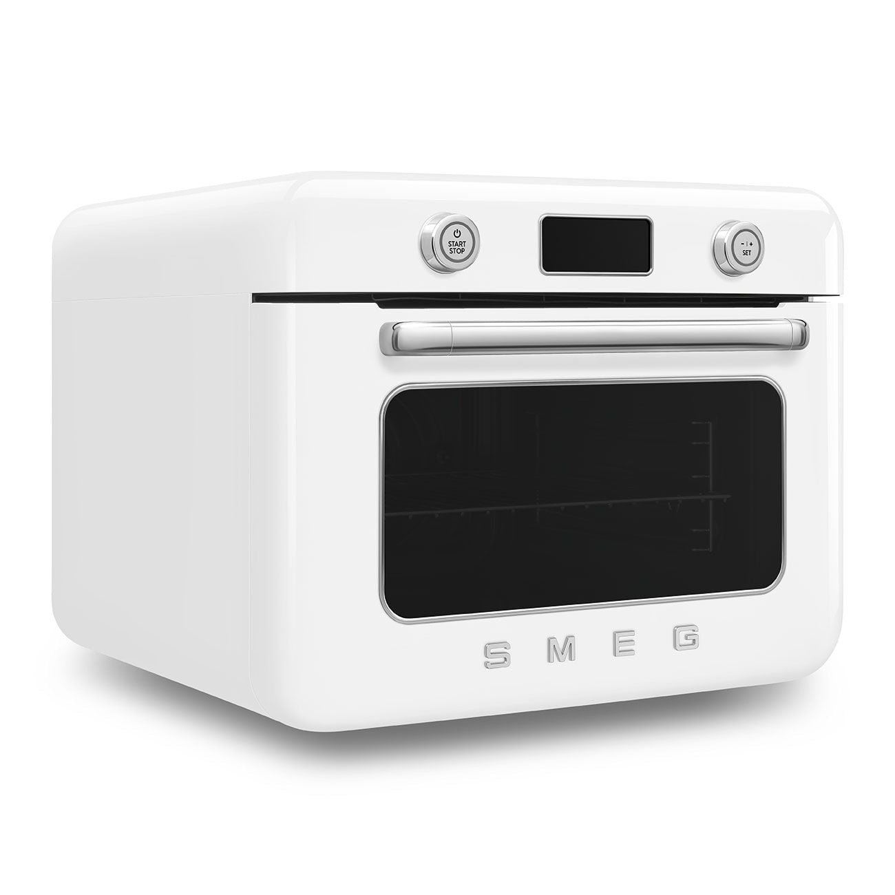 SMEG Combi-Multifunktionsdampfofen mit Luft, weiß