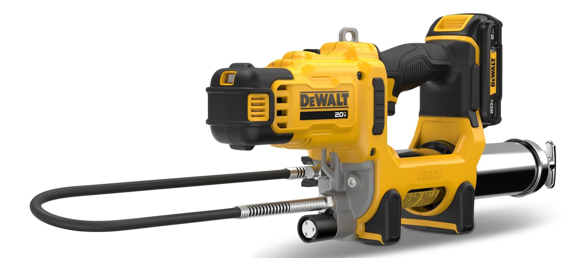 DEWALT 20V MAX 2-Gang Fettpistolen-Kit mit 47-in Schlauch