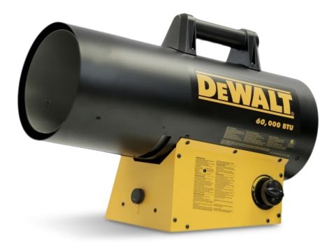 DEWALT 60.000 btu leichte Propan-Zwangsluftheizung