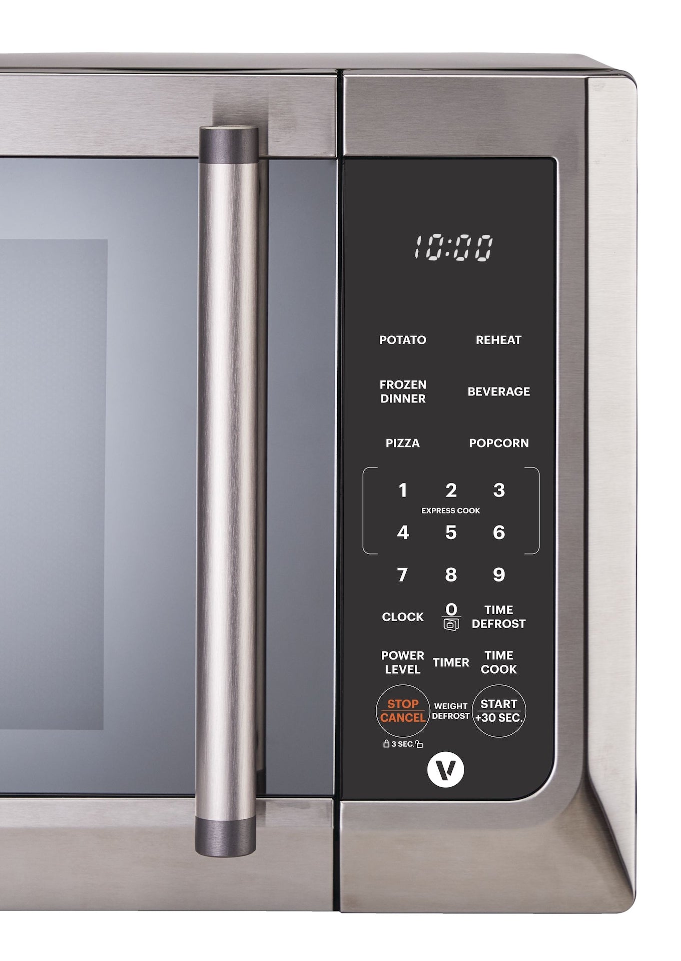 Vida Mikrowelle, Edelstahl, 1,1-cu-ft