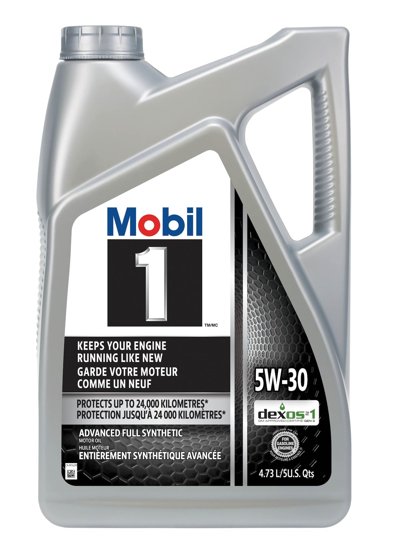 Mobil 1 5W30 synthetisches Motor-/Motoröl, 4,73-l