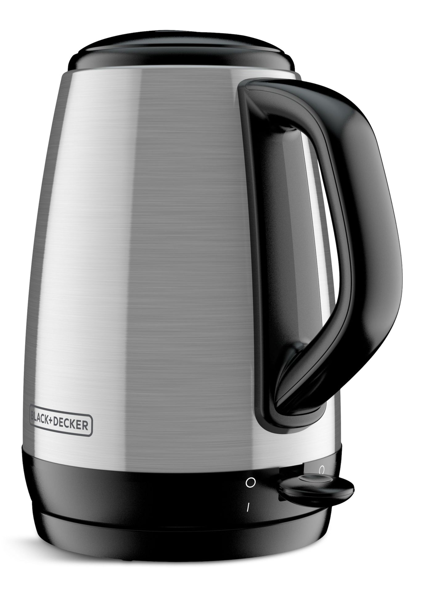 Black & Decker schnurloser Elektrokocher mit Autoabschaltung, Edelstahl, 1,7 l