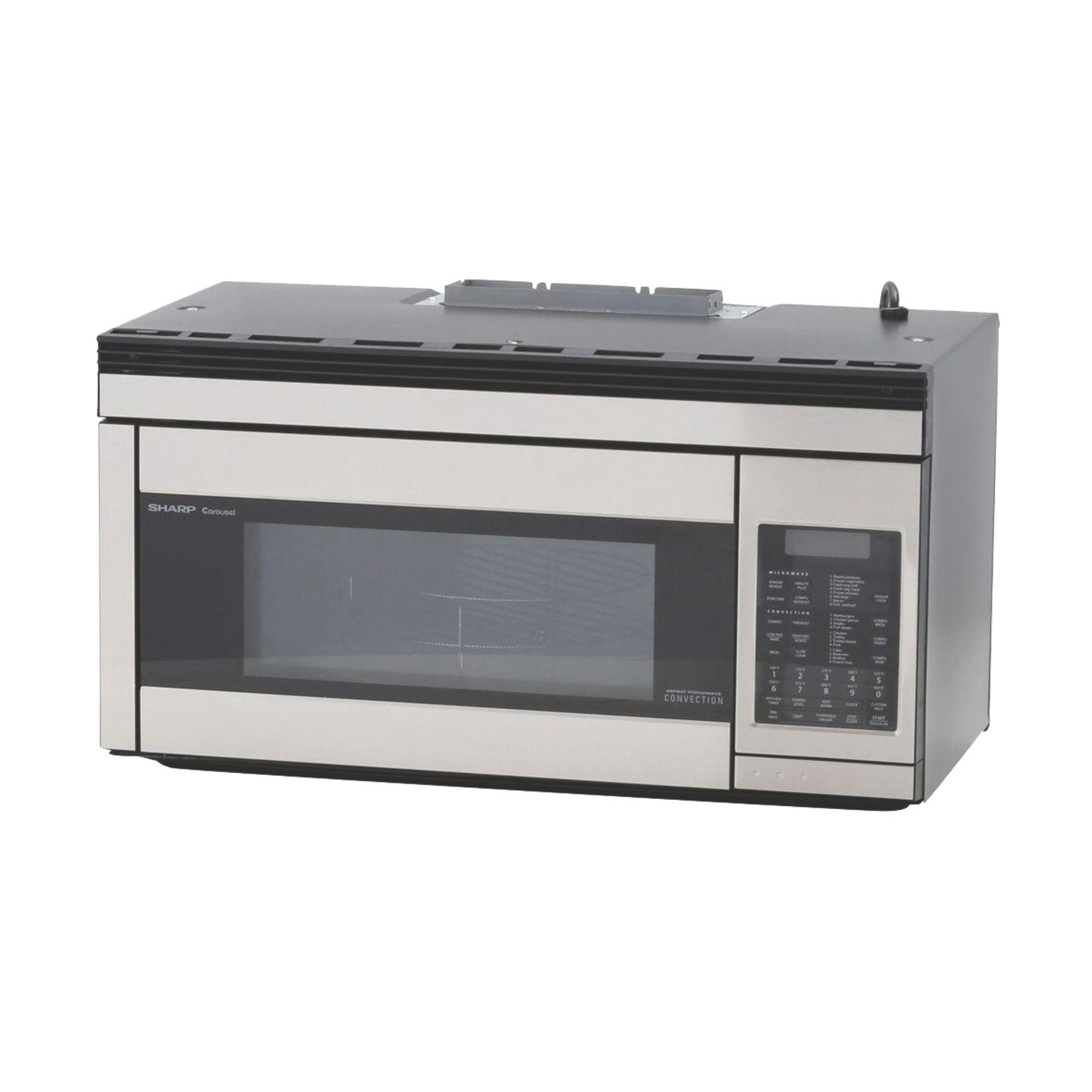 Sharp Karussell-Over-the-Range-Mikrowellenherd, 1,1-cu-ft