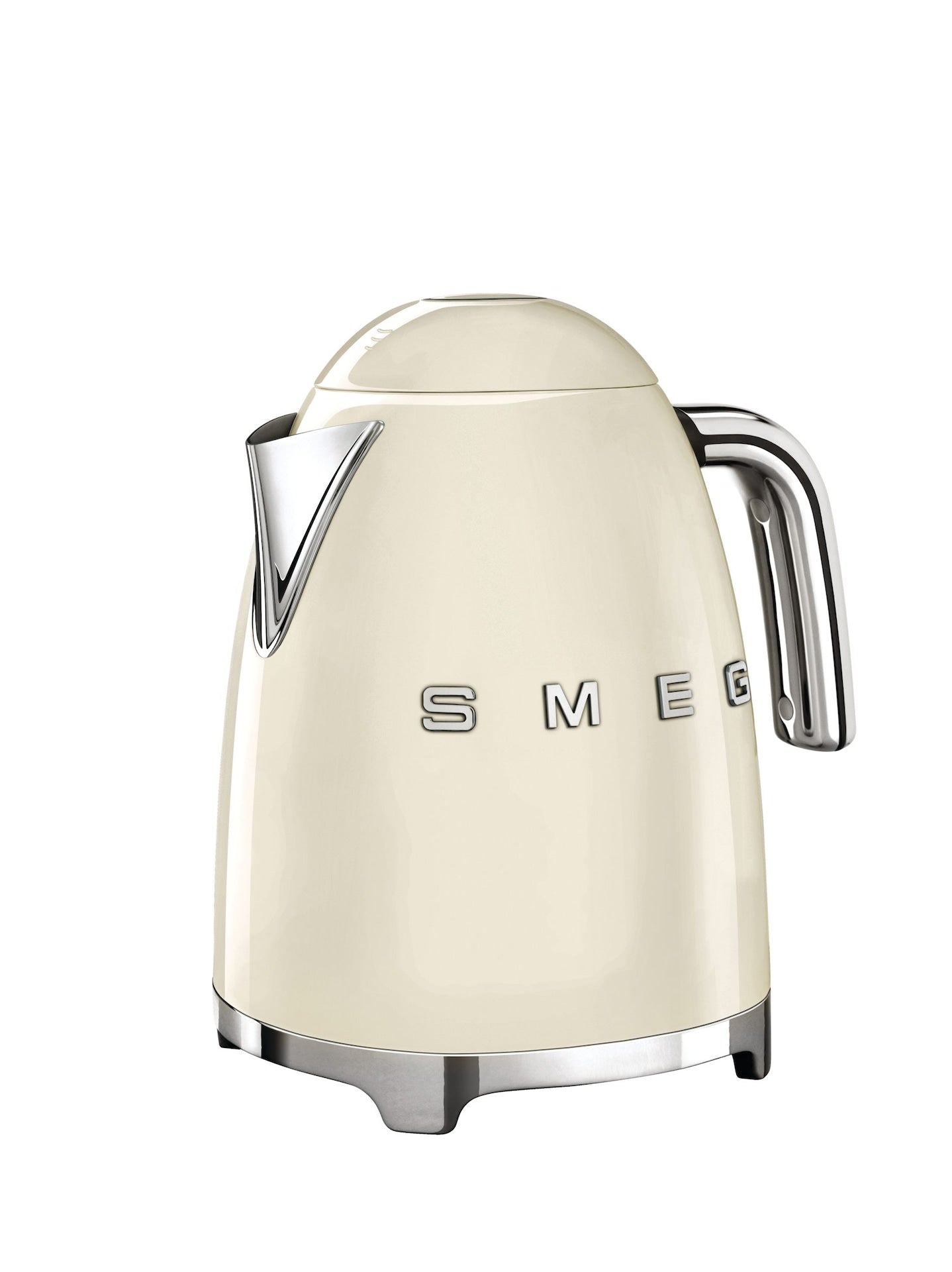 Smeg 50er Jahre Retro-Stil fix Temperatur Countertop Kessel, 1400W, 1,7-l, Creme