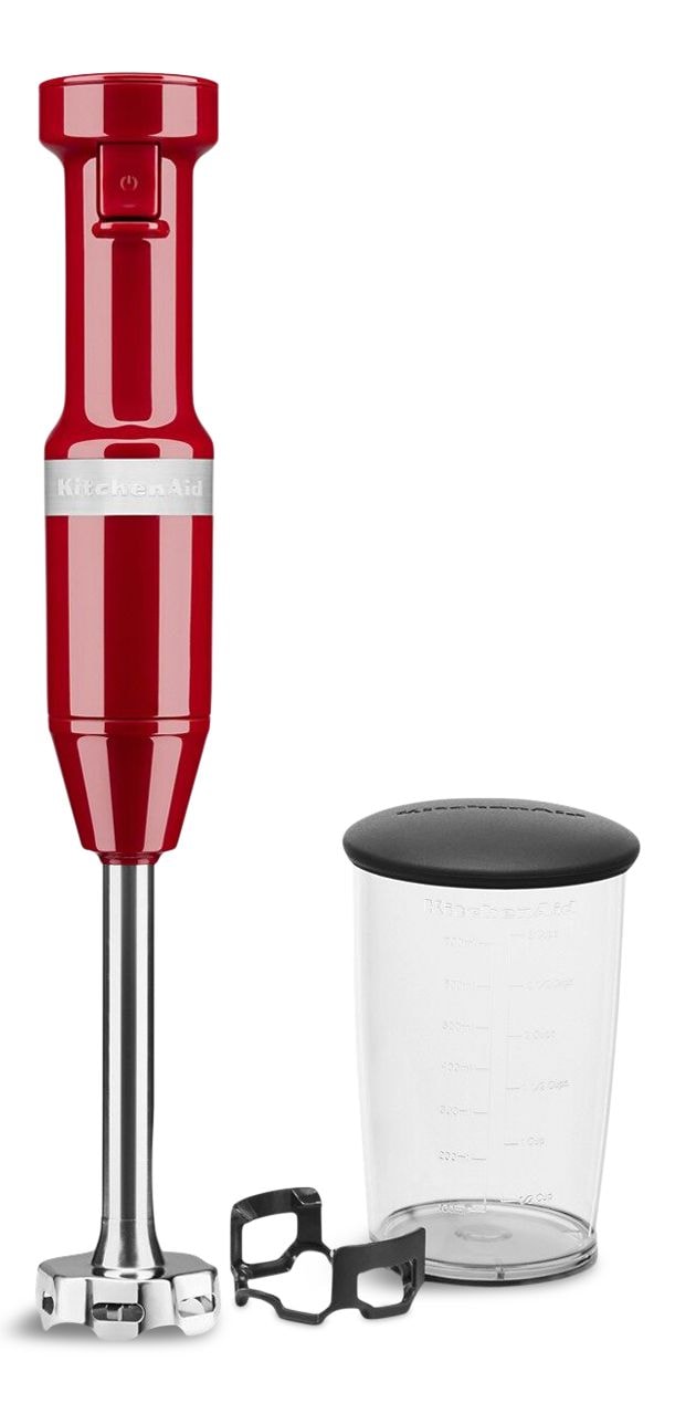 KitchenAid Variable Geschwindigkeit geschnürten Handmixer mit Mischglas, Empire Red