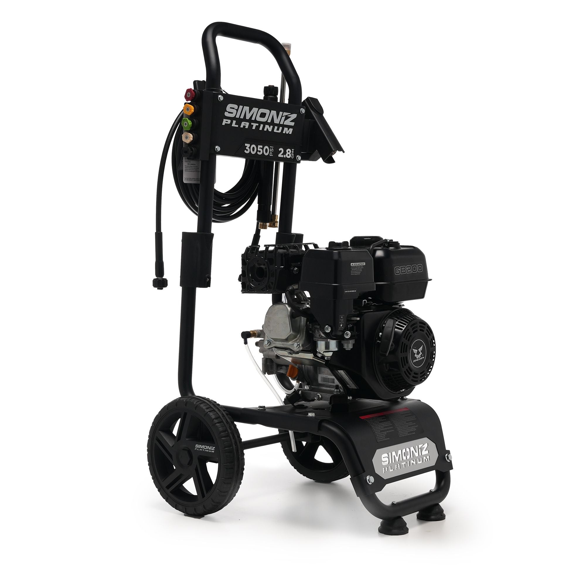 Simoniz Platin 3050 PSI 2,8 GPM Gasdruckwäscher mit Streckstab